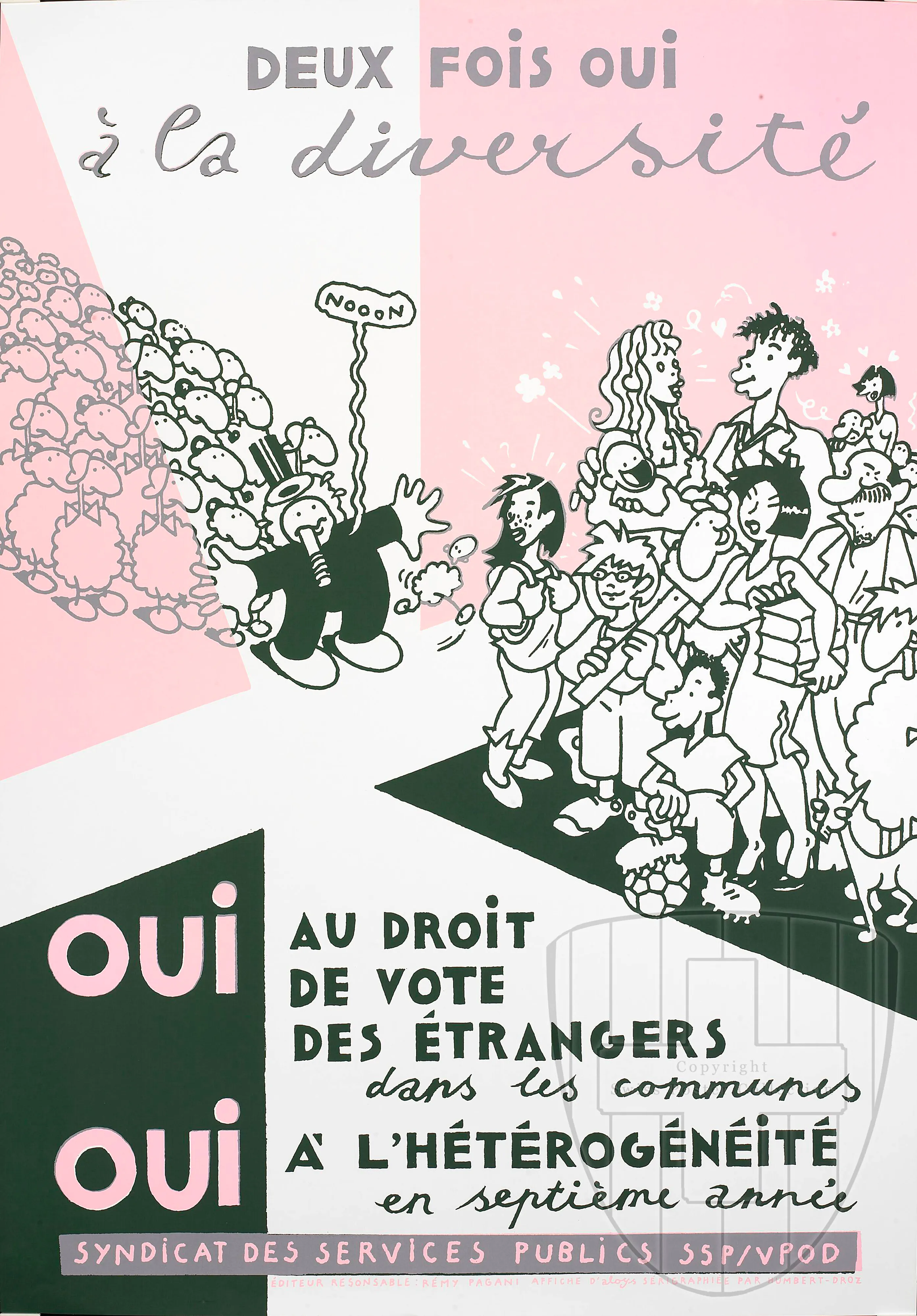 Deux fois Oui à la diversité