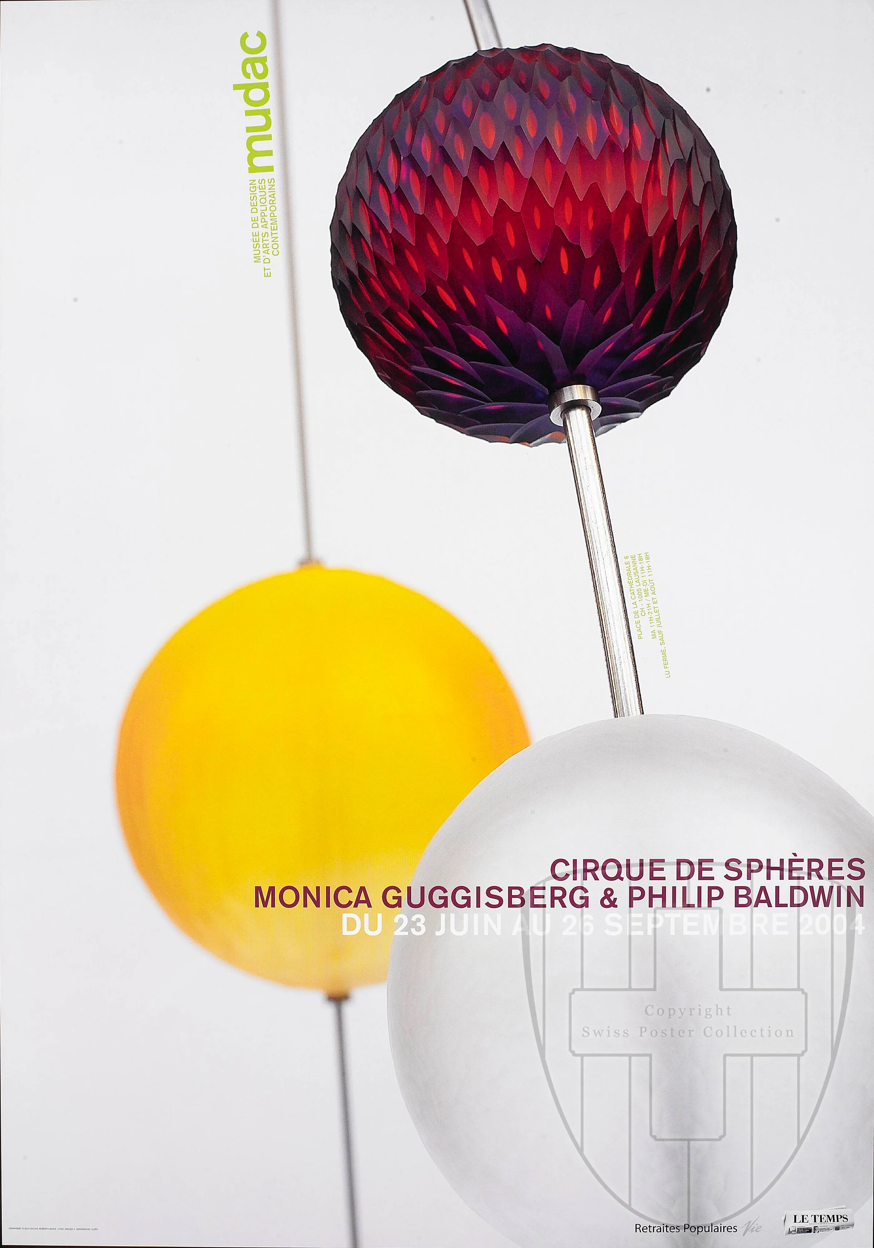 Cirque de sphères. Monica Guggisberg & Philip Baldwin