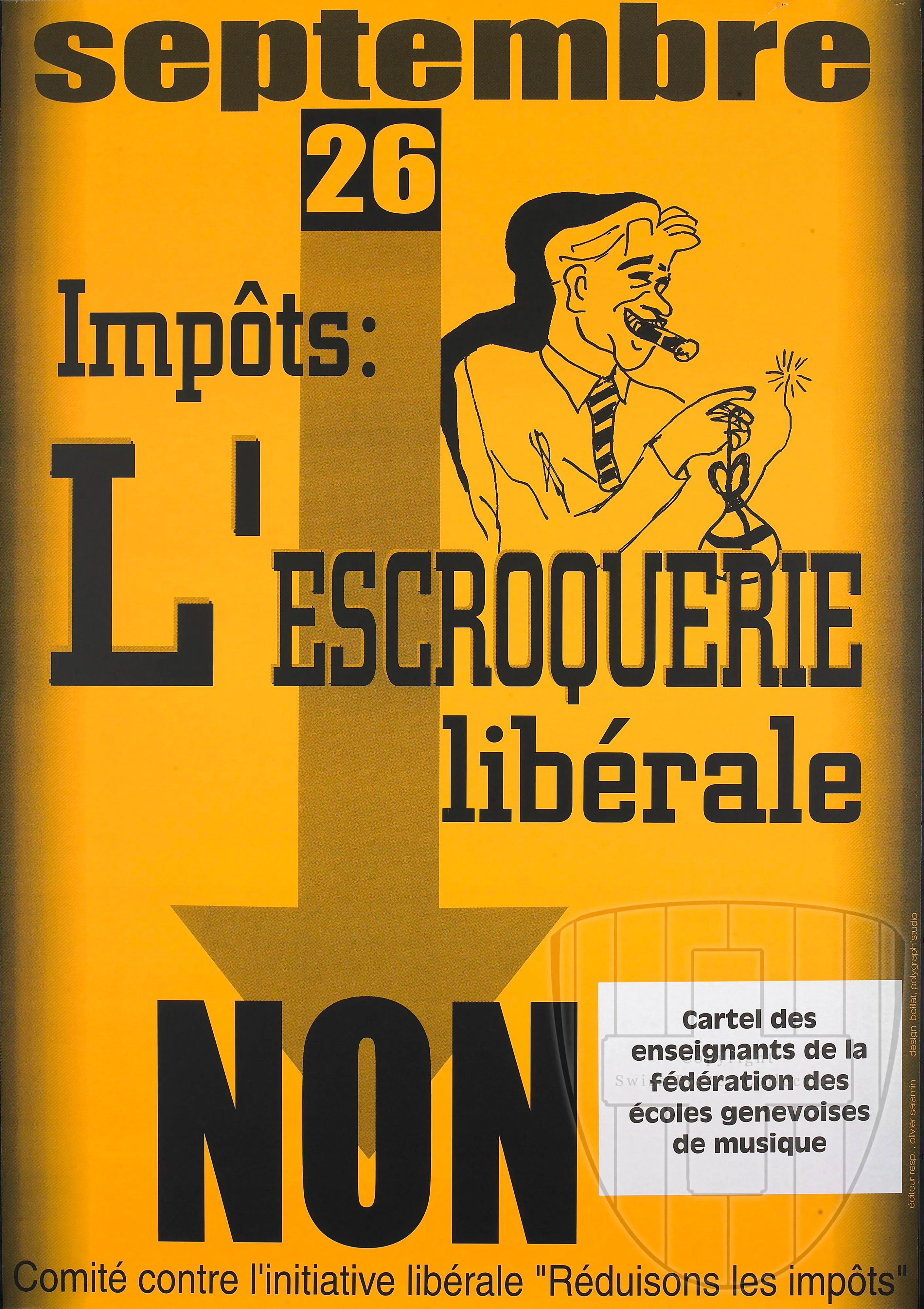 Impôts: L’escroquerie libérale, Non