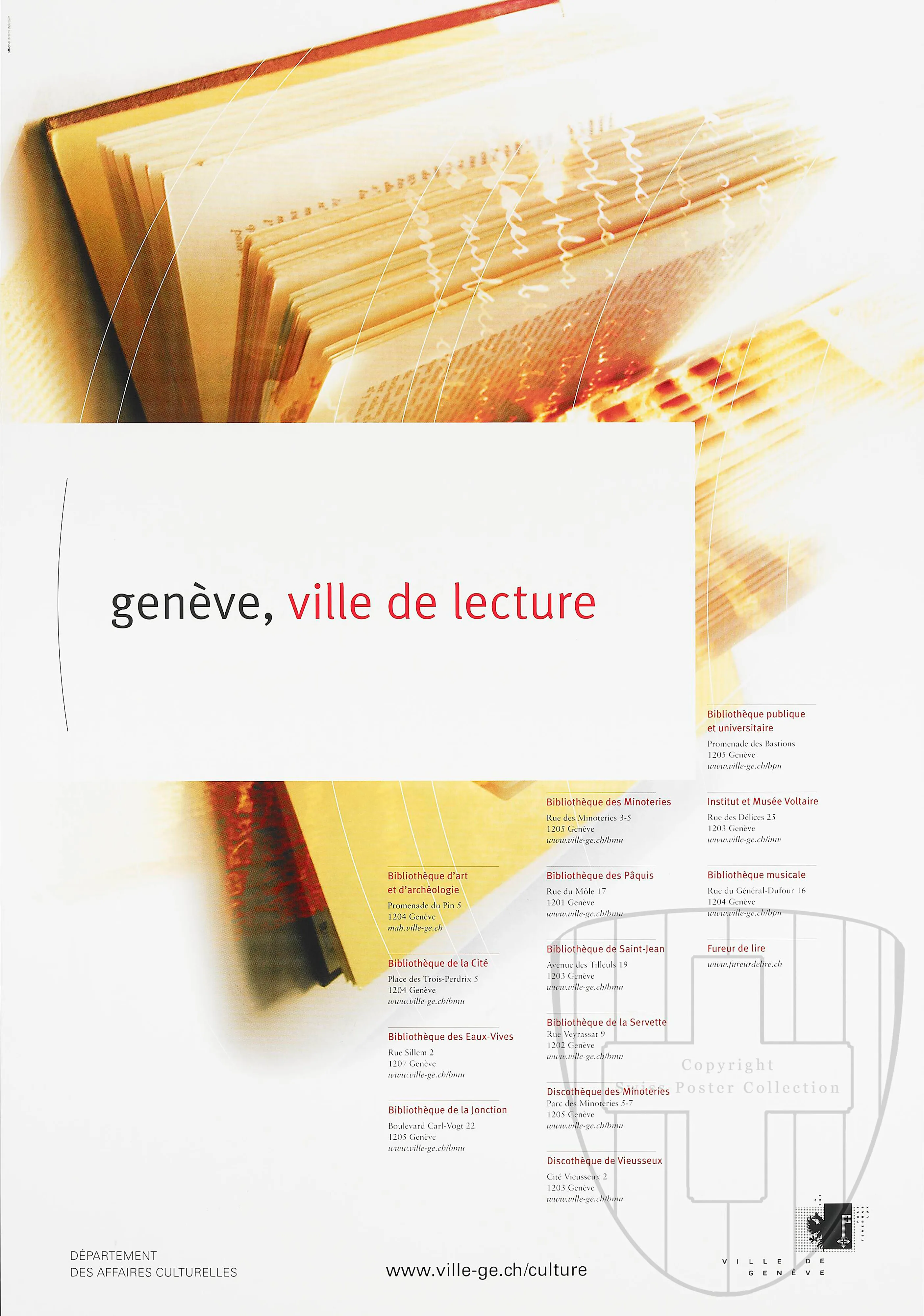 Genève, ville de lecture