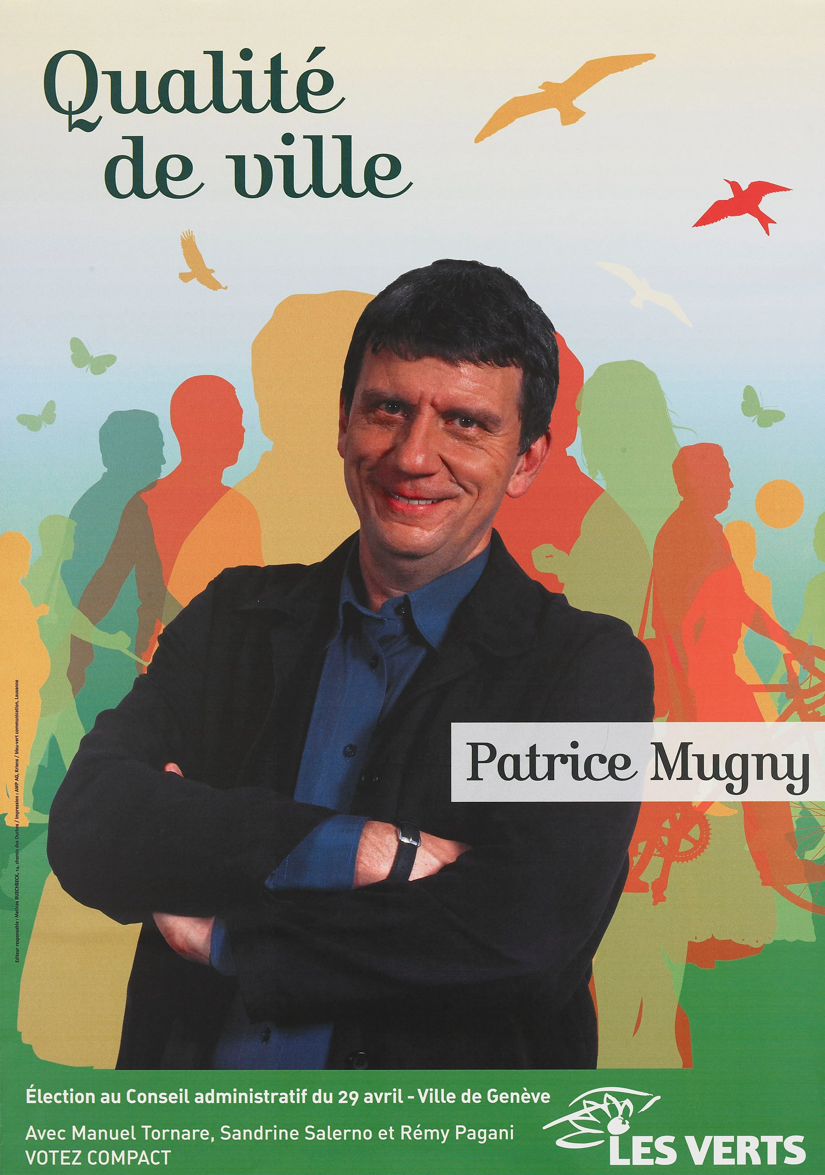 Qualité de ville. Patrice Mugny