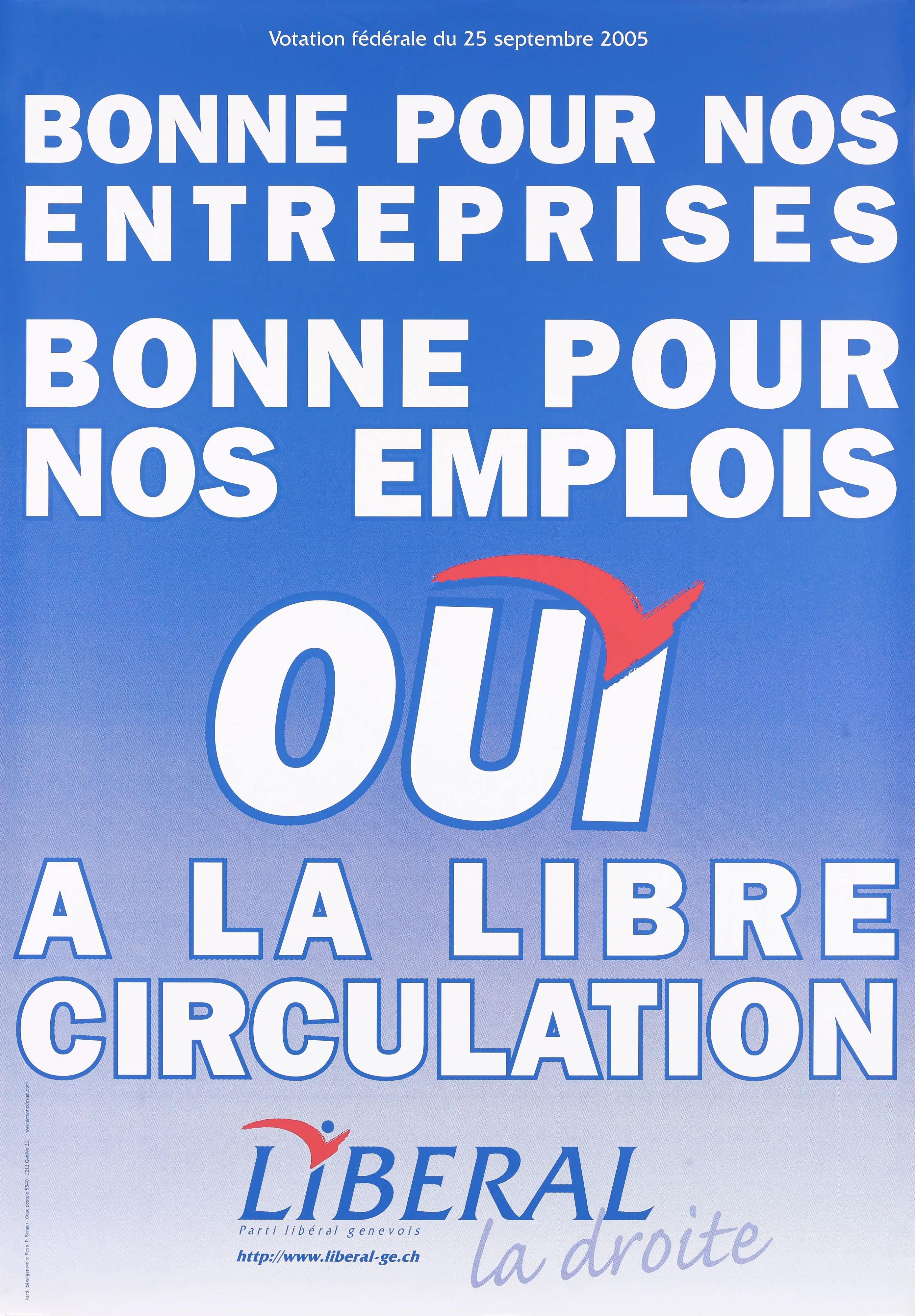 Oui à la libre circulation