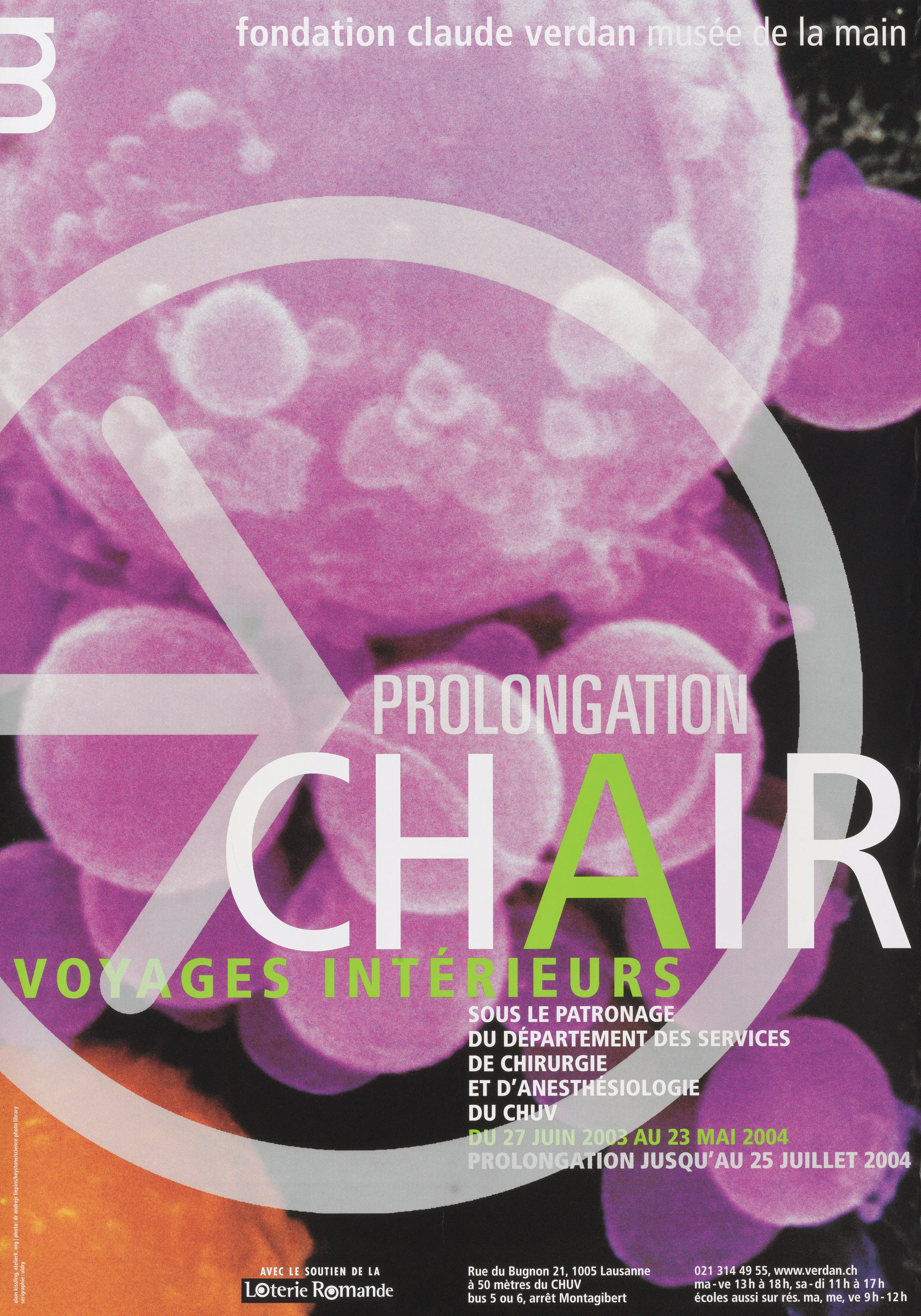 Chair. Voyages intérieurs