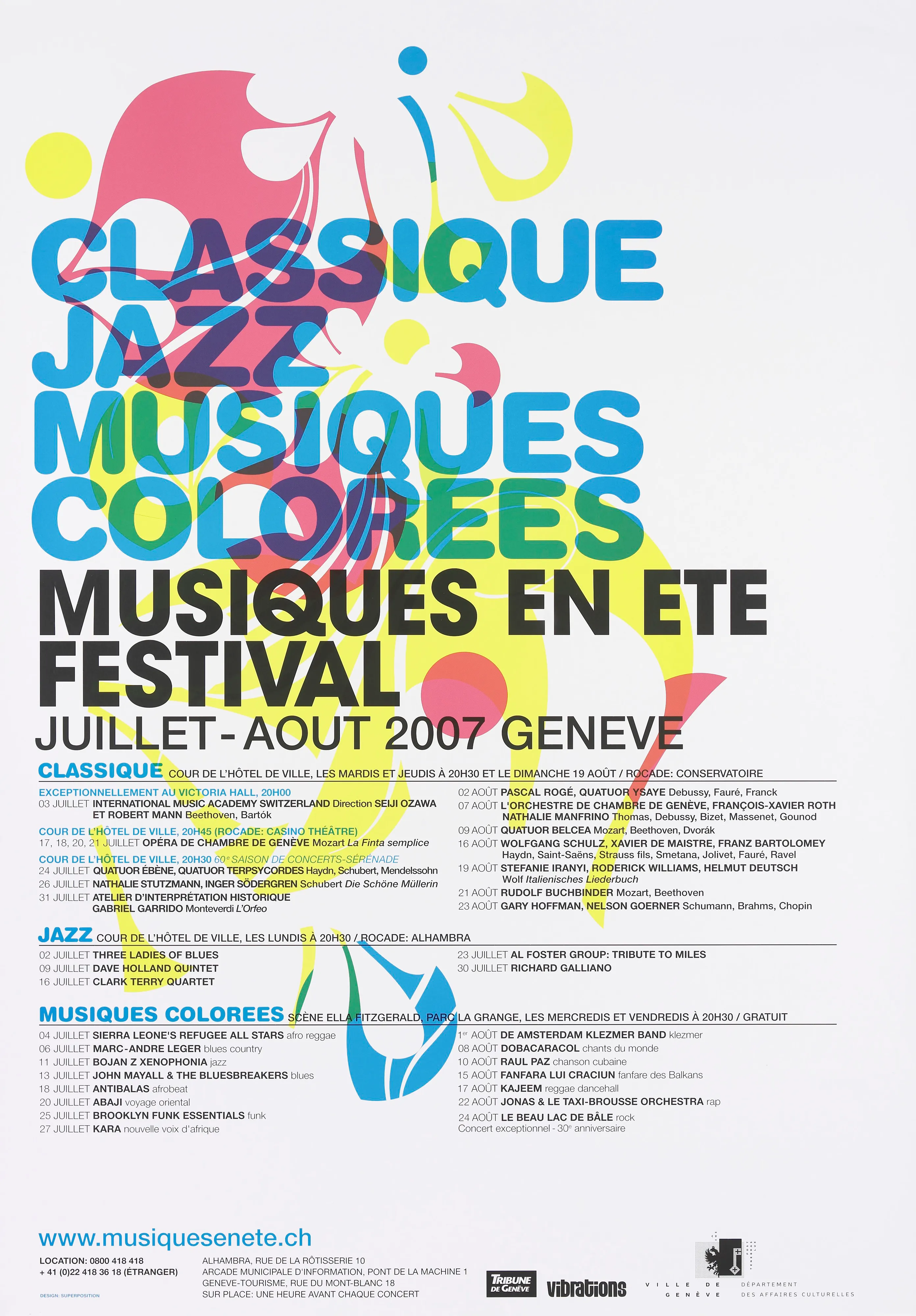 Classique Jazz Musiques Colorées