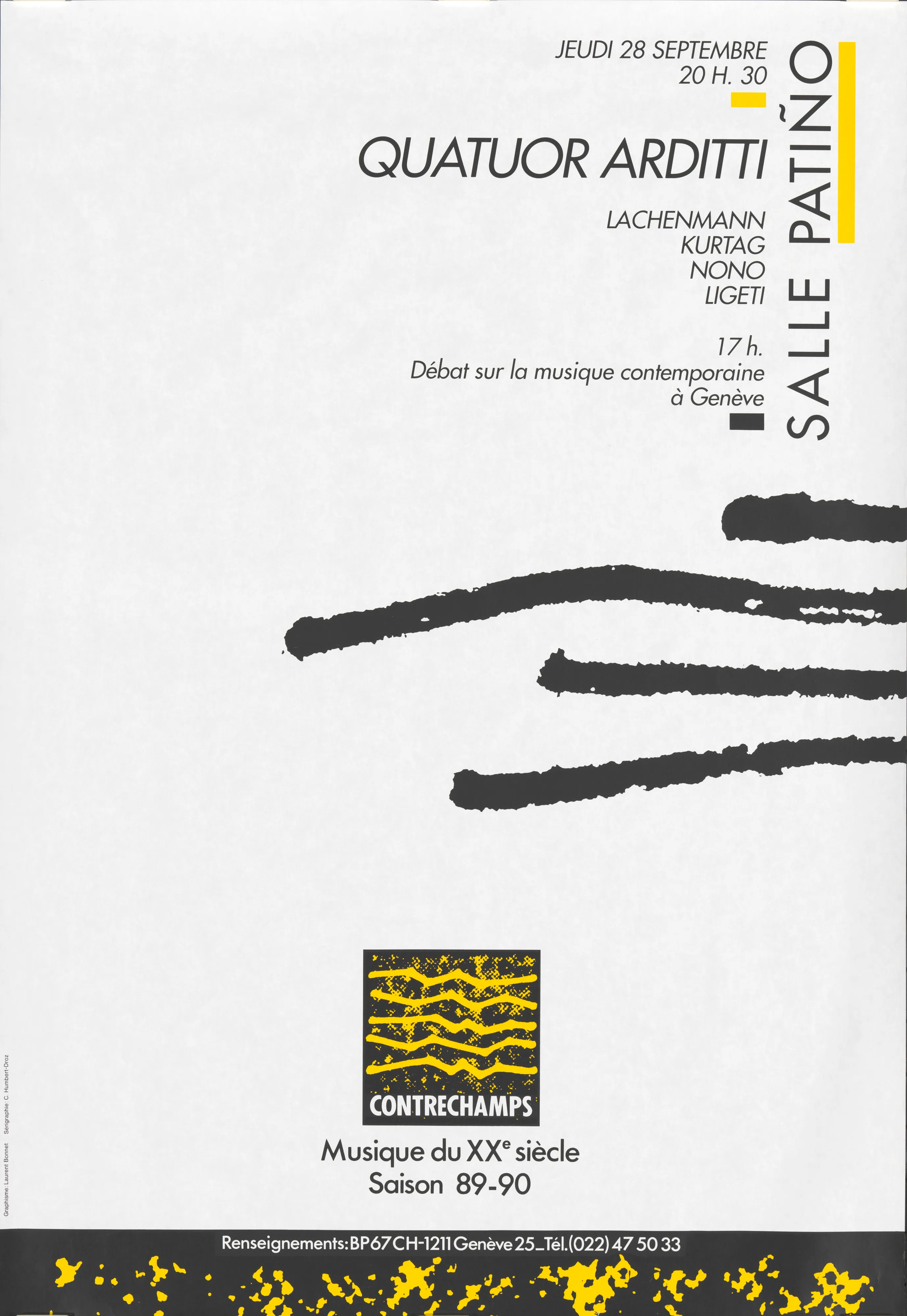 Quatuor Arditi, Lachenmann
