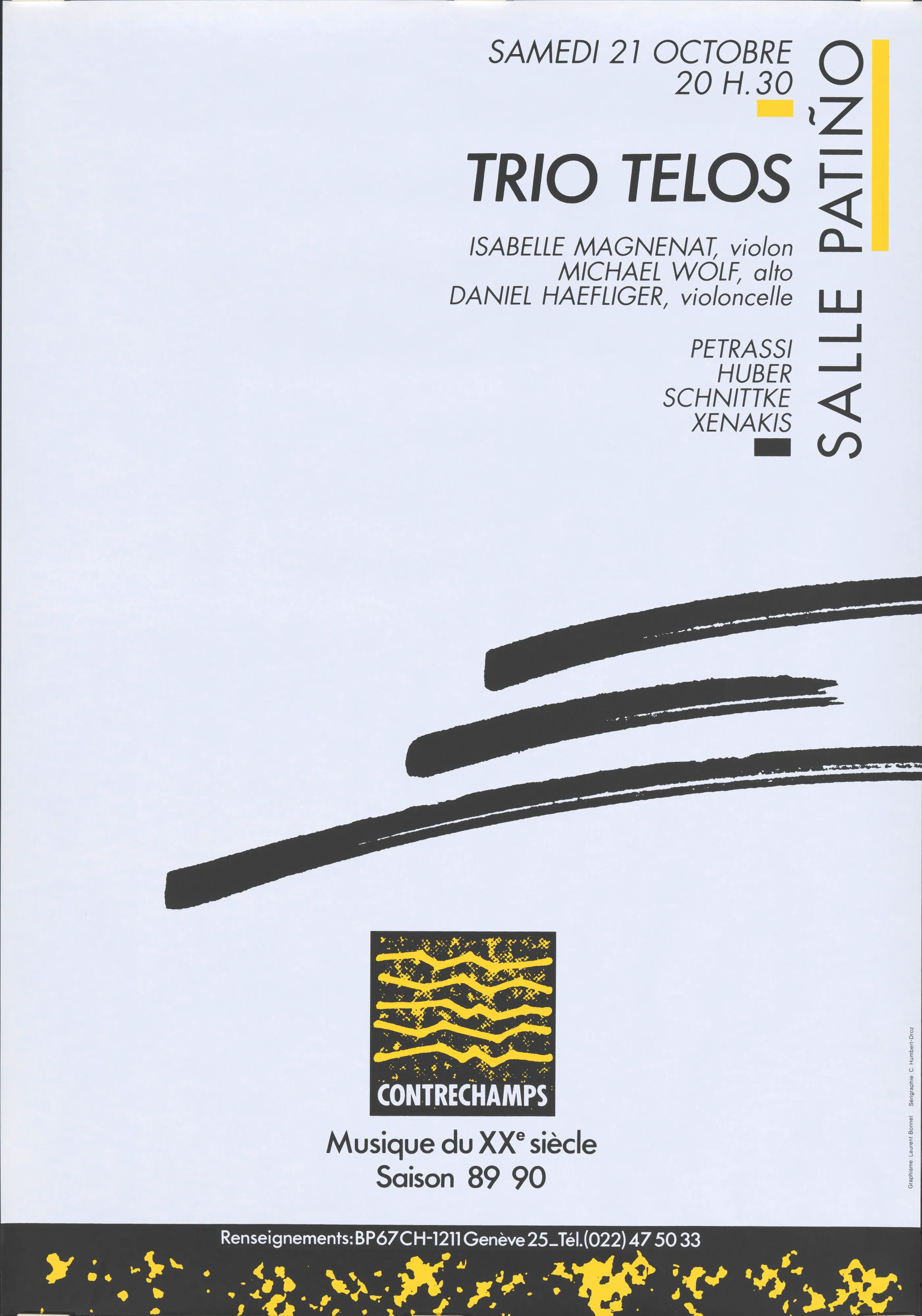 Trio Telos, Isabelle Magnenat violon