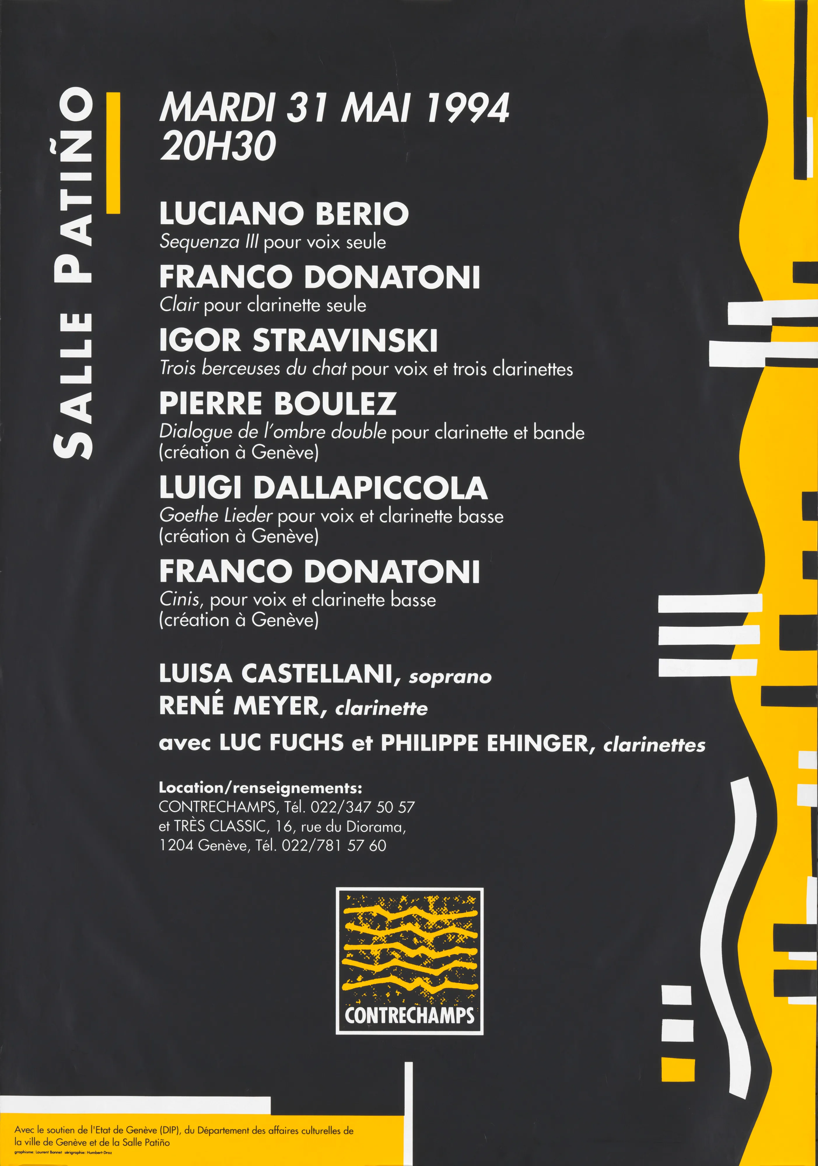 Contrechamps, Luisa Castellani soprano