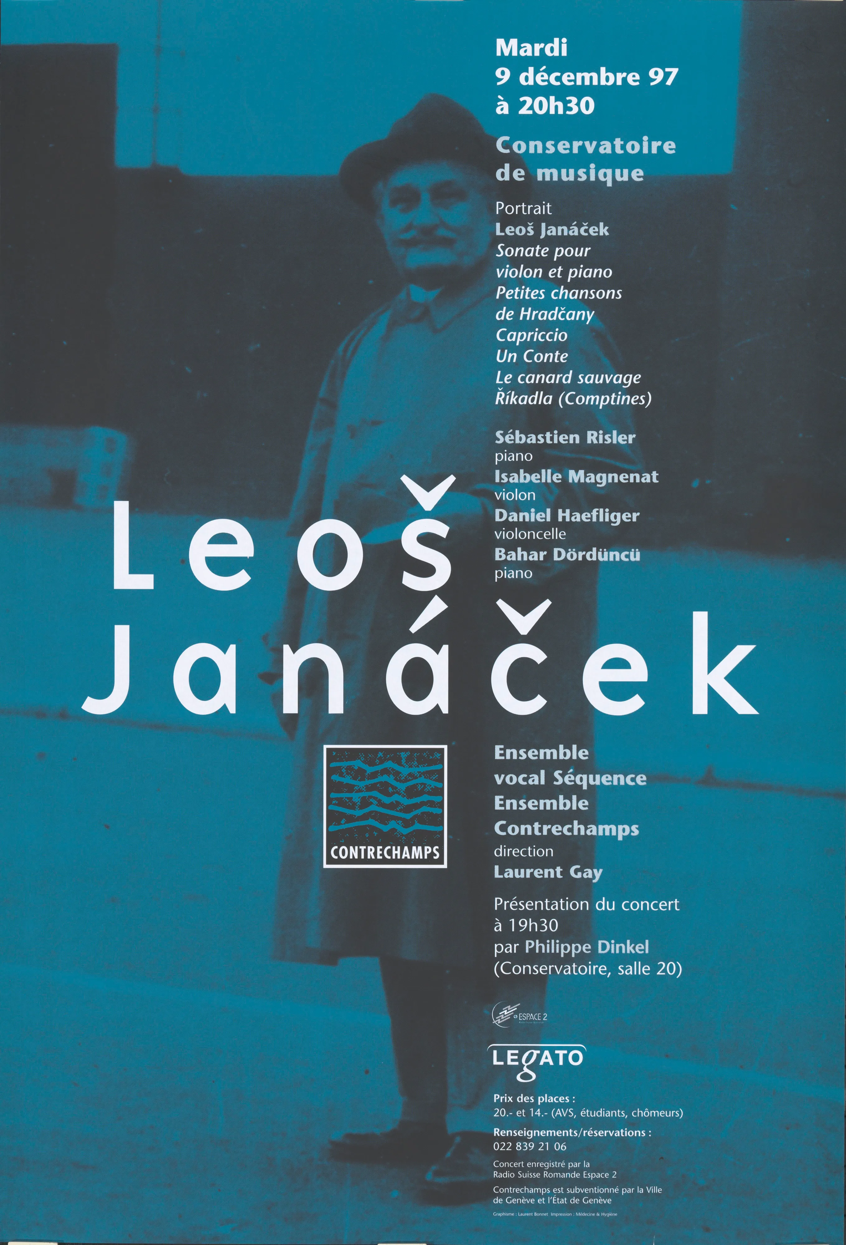 Leoš Janáček, Sébastien Risler piano