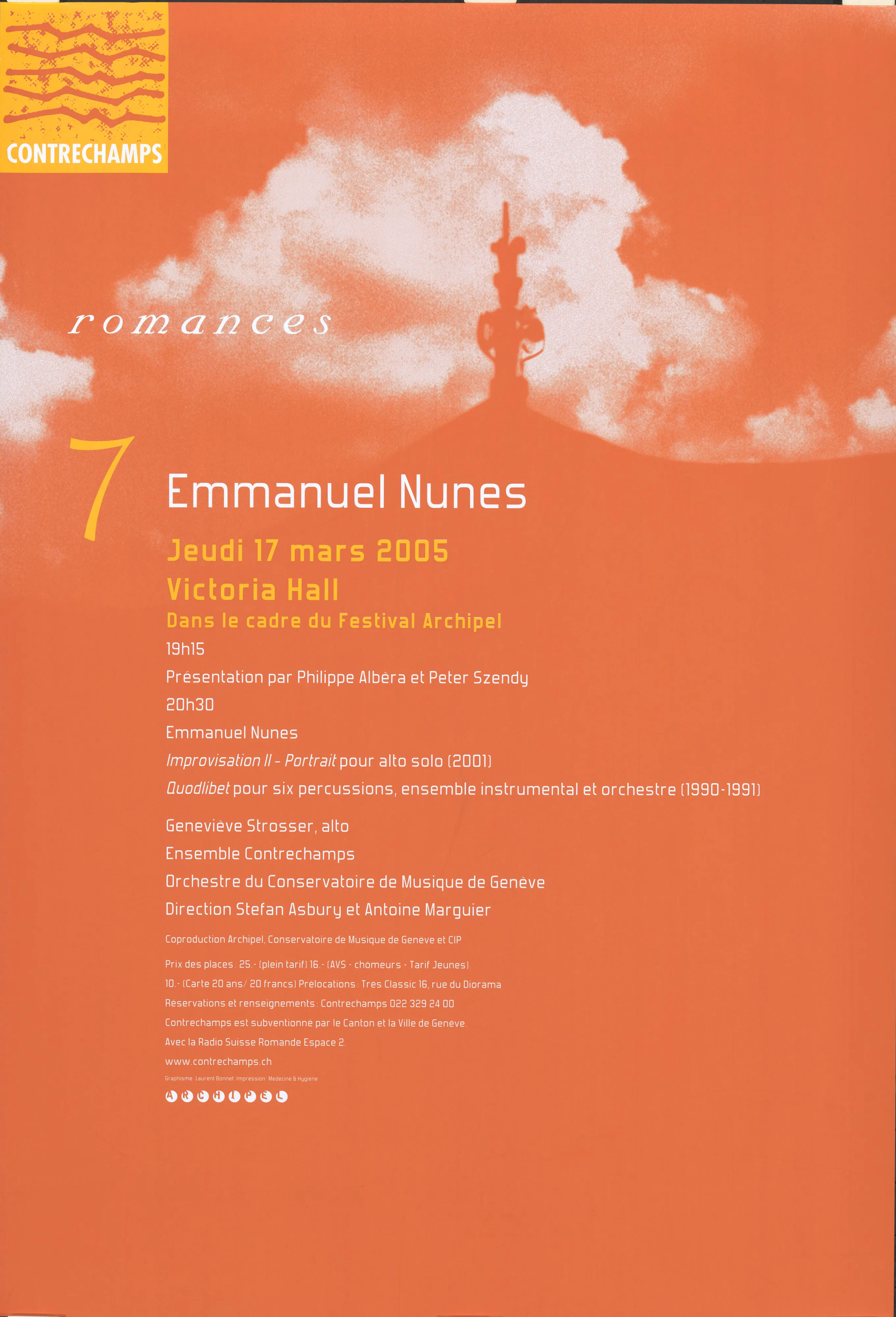 Romances. 7. Emmanuel Nunes