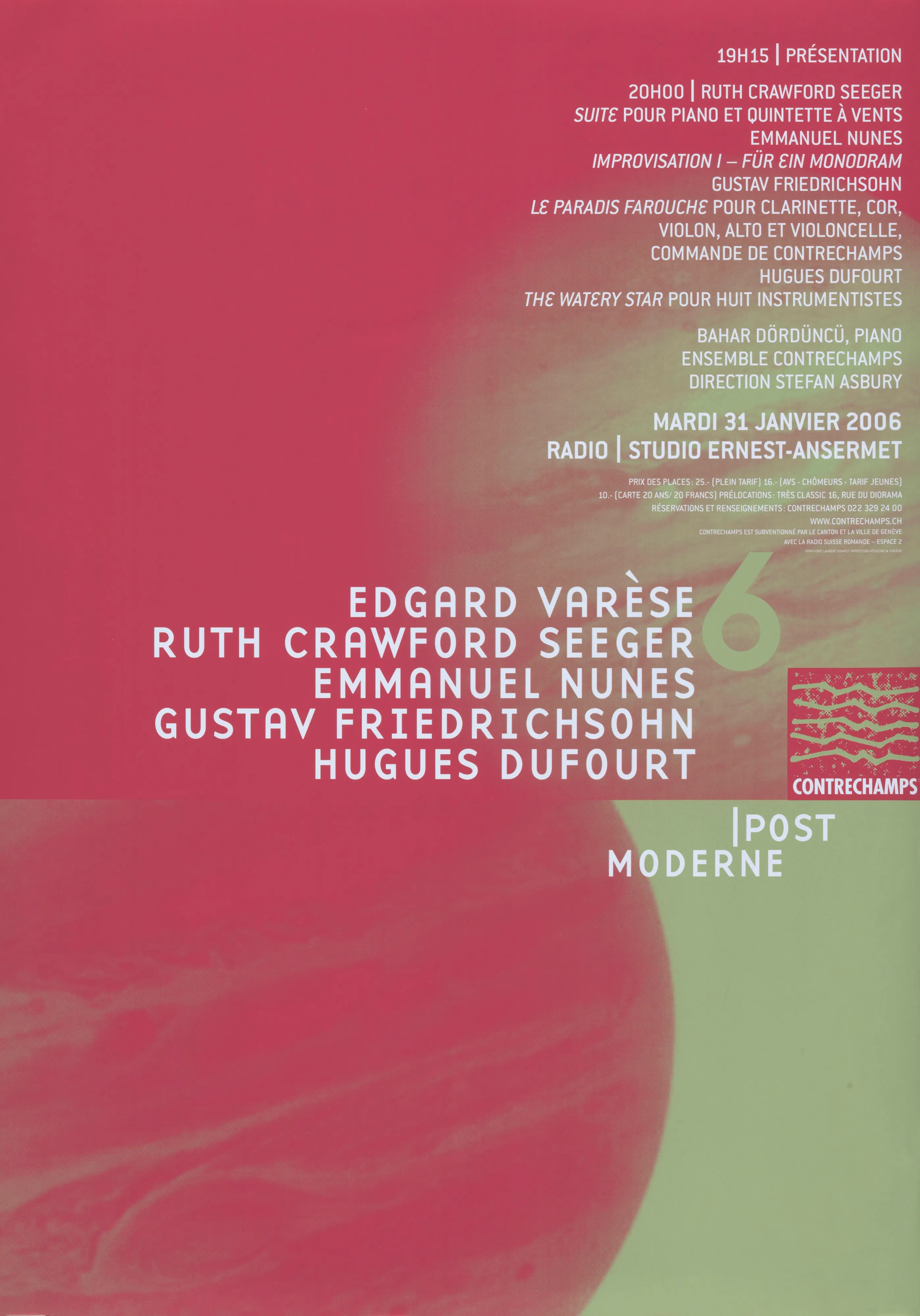 6. Varèse, Seeger, Nunes, Friedrichsohn, Dufourt