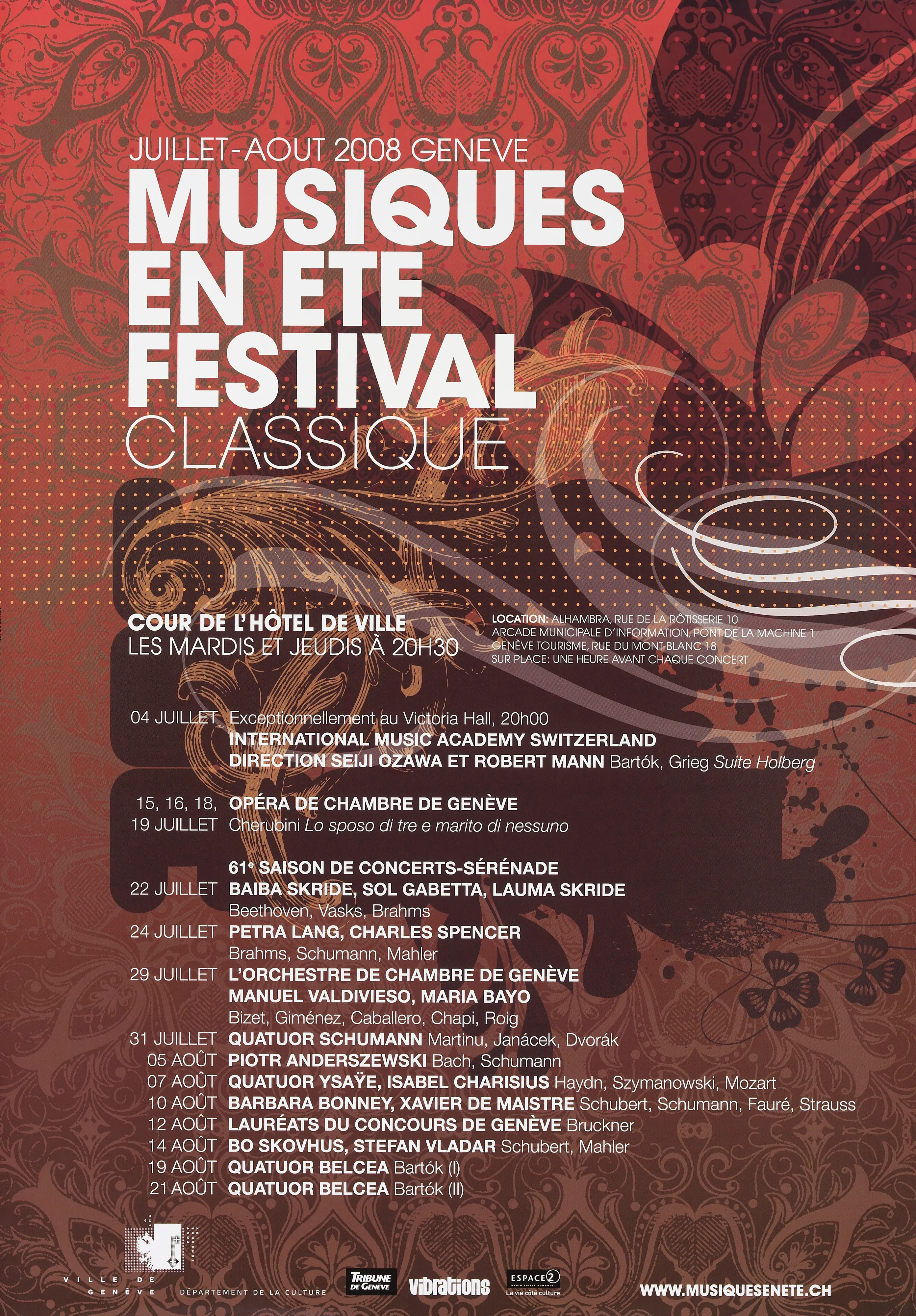 Musiques en été Festival. Classique