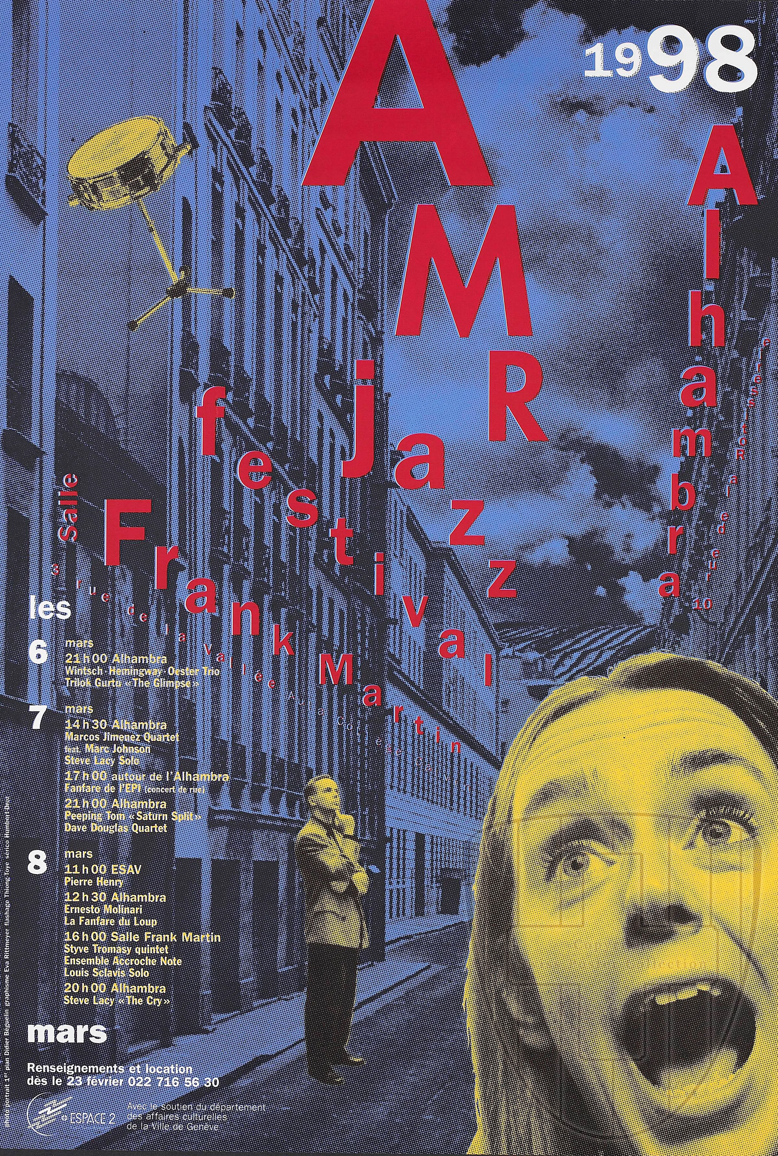 AMR Jazz Festival 1998, 6-8 mars 1998