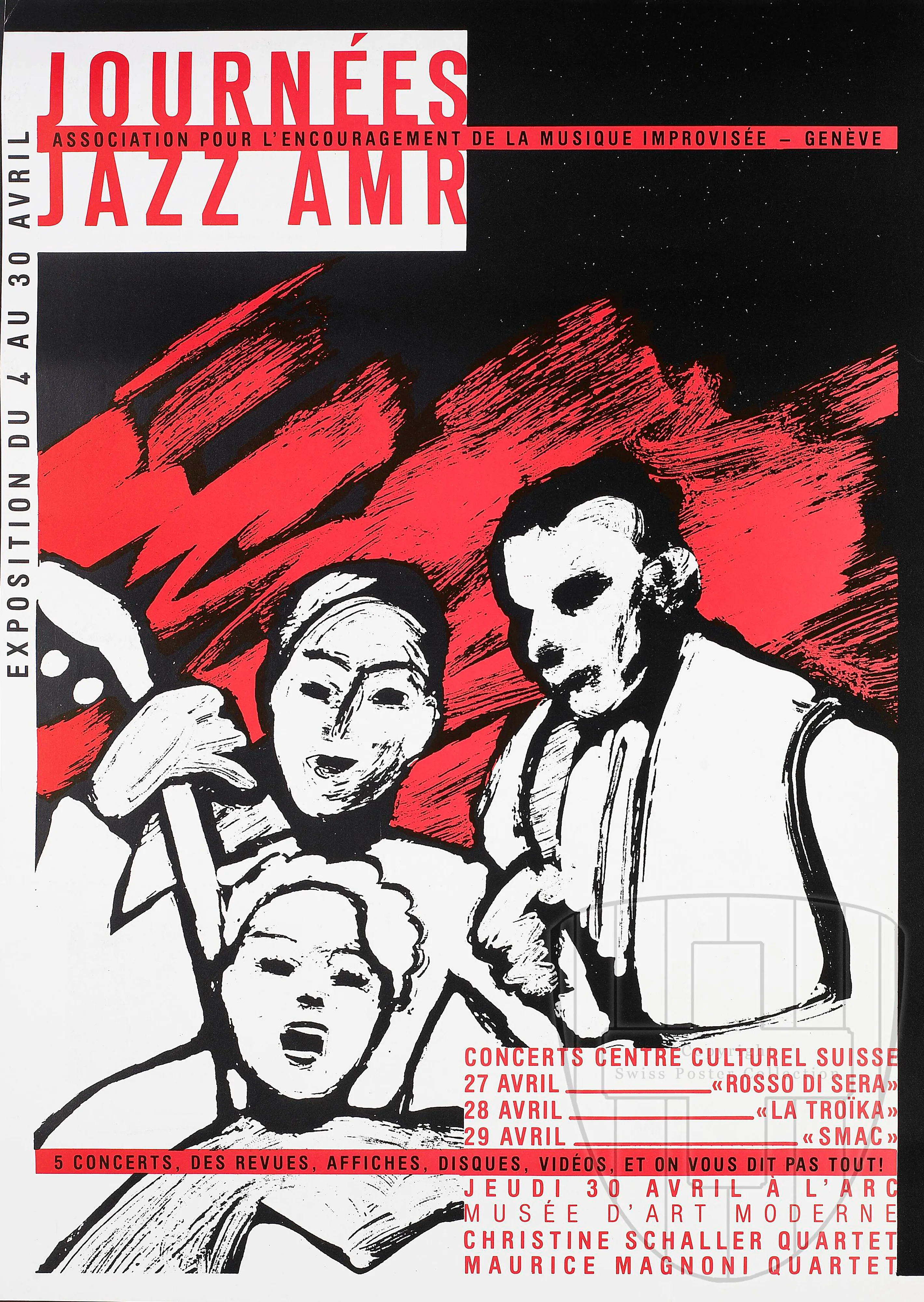 Journées Jazz AMR, exposition du 4 au 30 avril