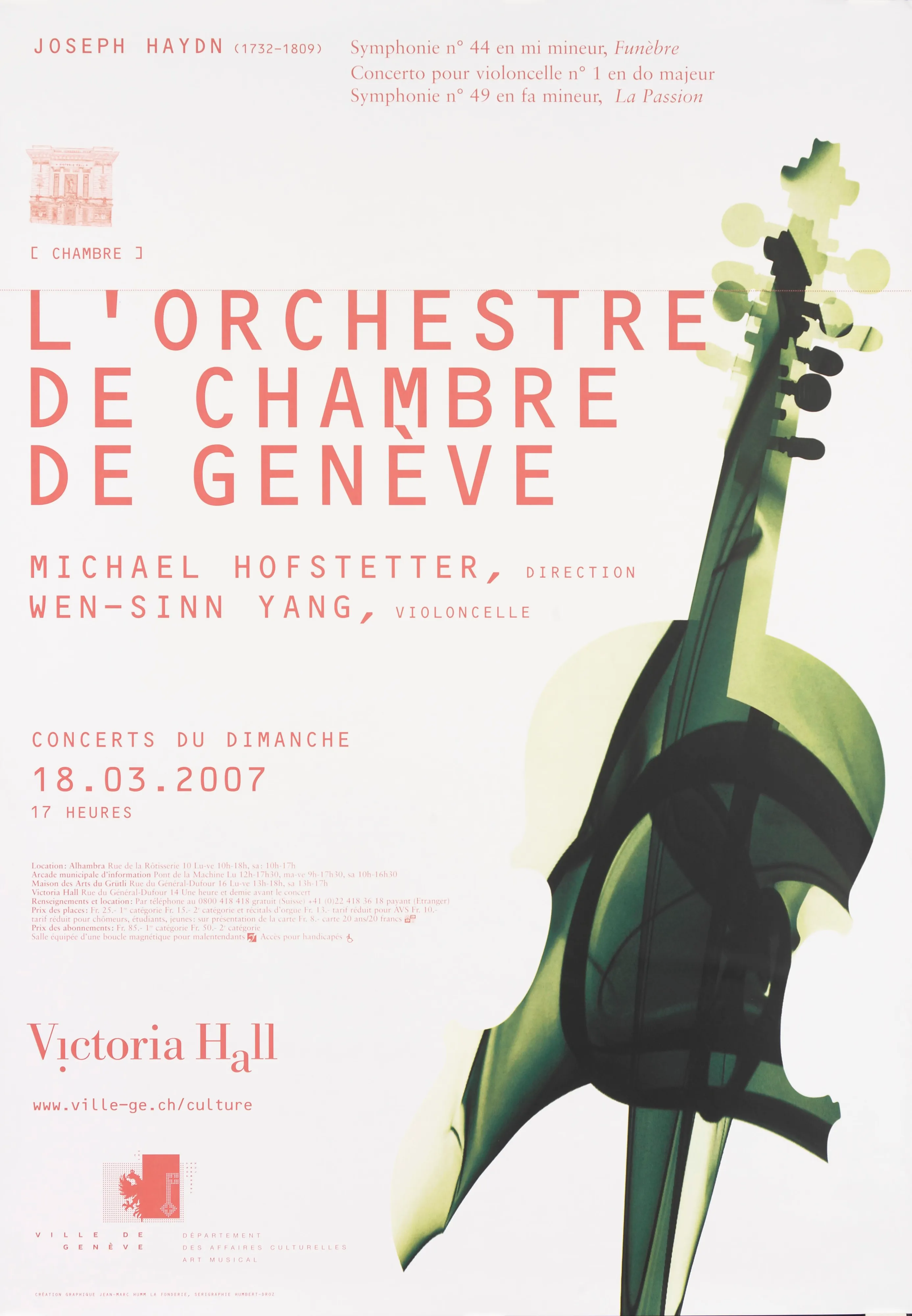 L’orchestre de chambre de Genève