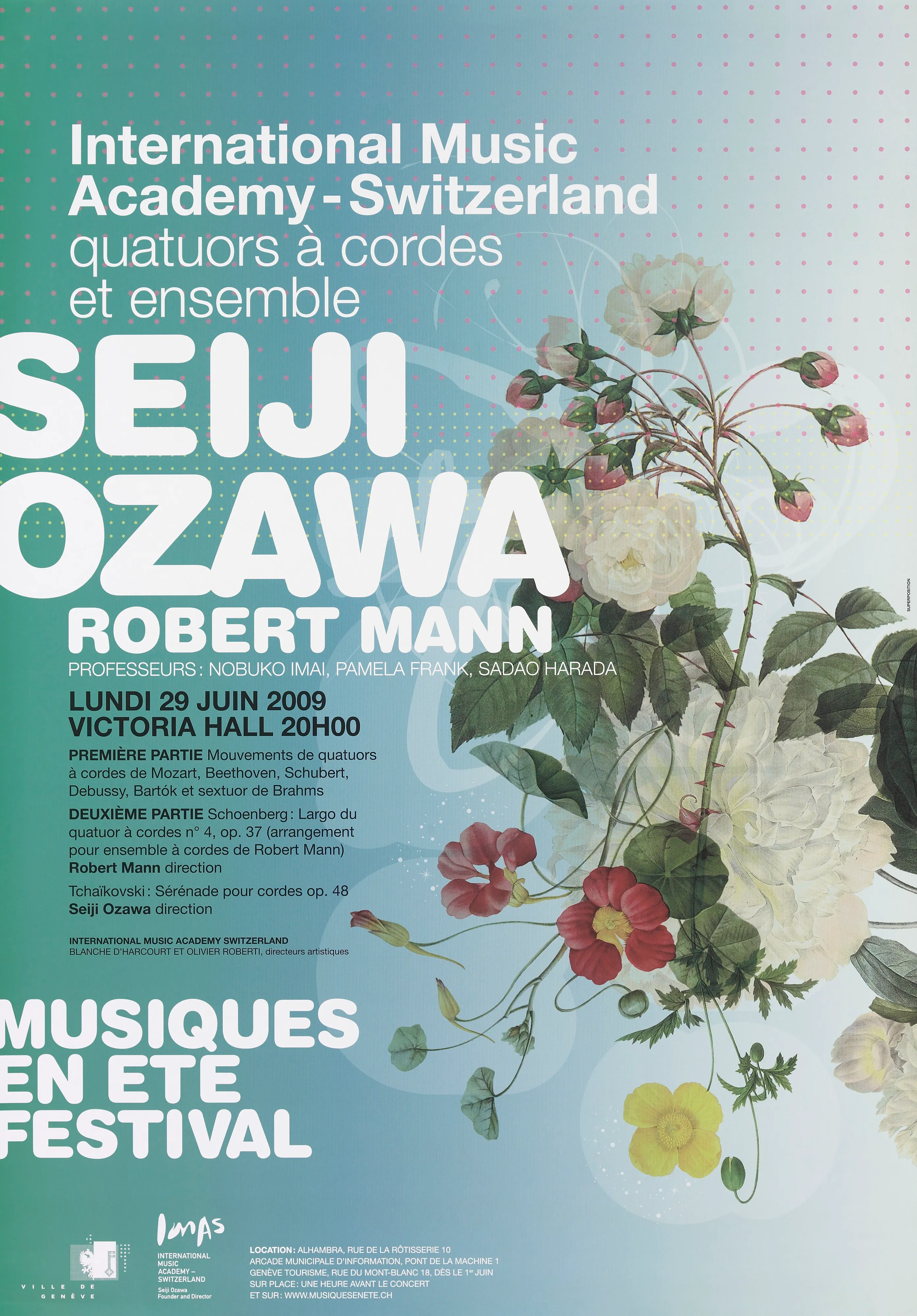 Seiji Ozawa. Musiques en été Festival