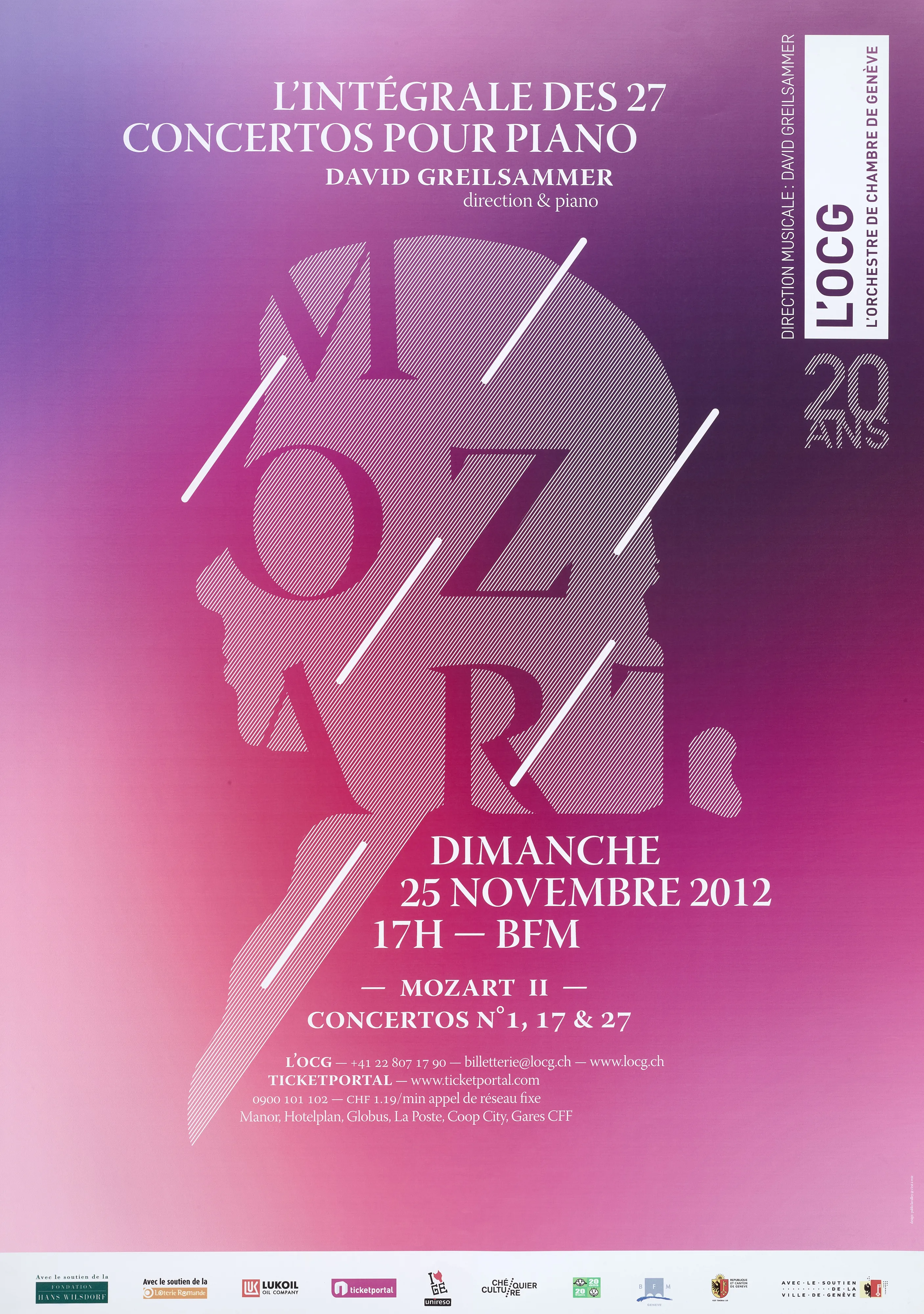 L’OCG, l’Orchestre de chambre de Genève