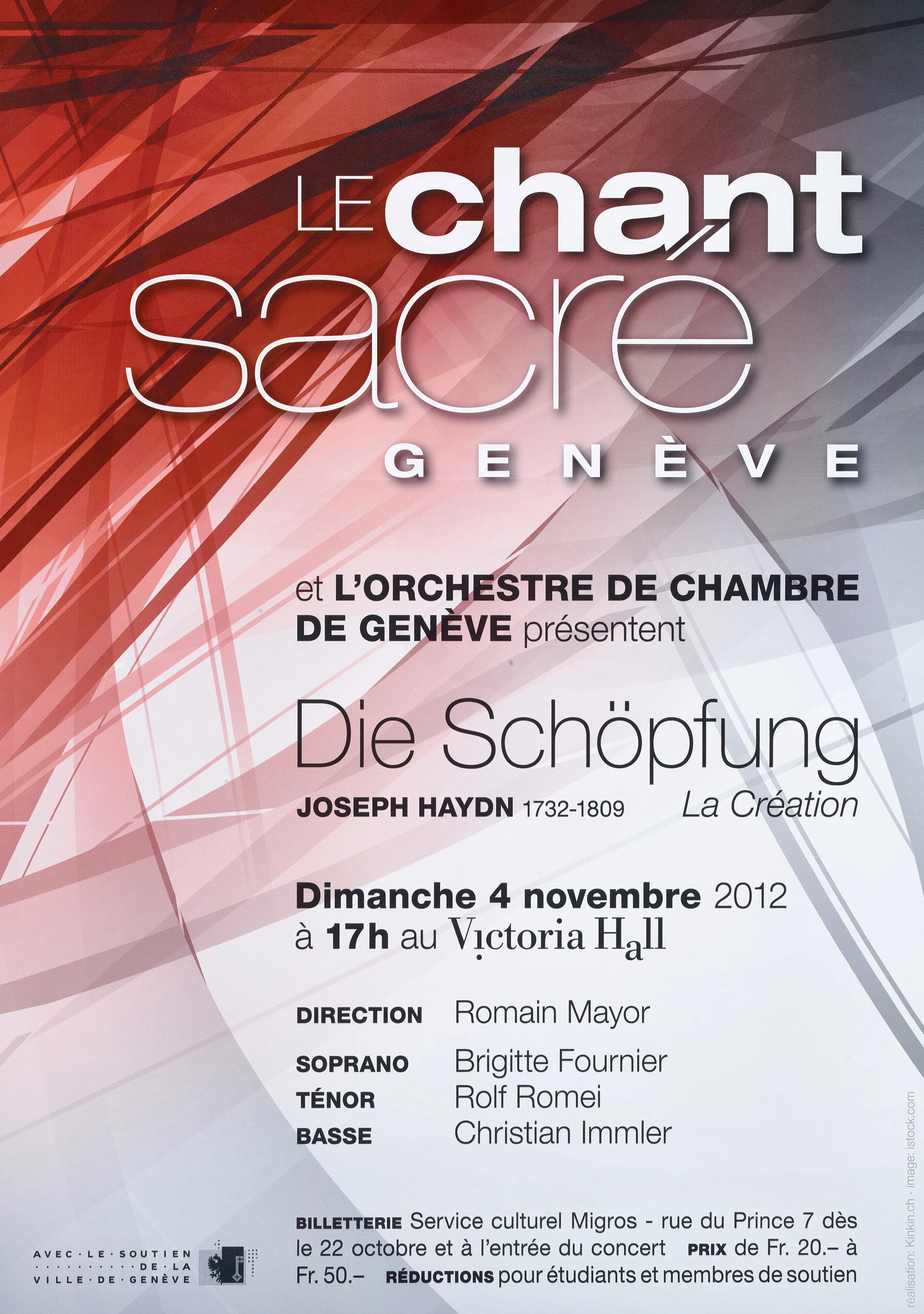 Romain Mayor direction, Brigitte Fournier soprano
