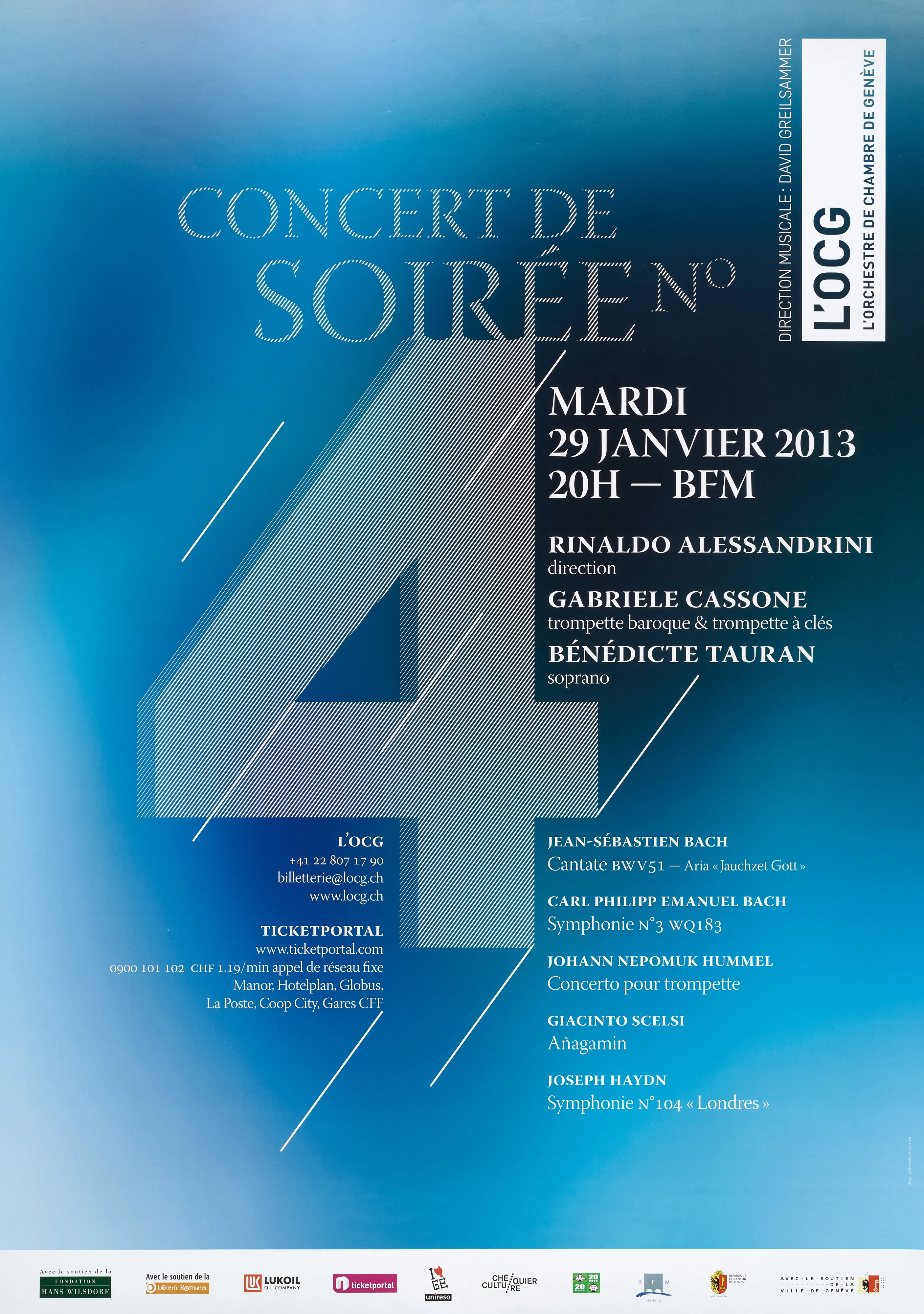 Concert de soirée No. 4, Rinaldo Alessandrini direction