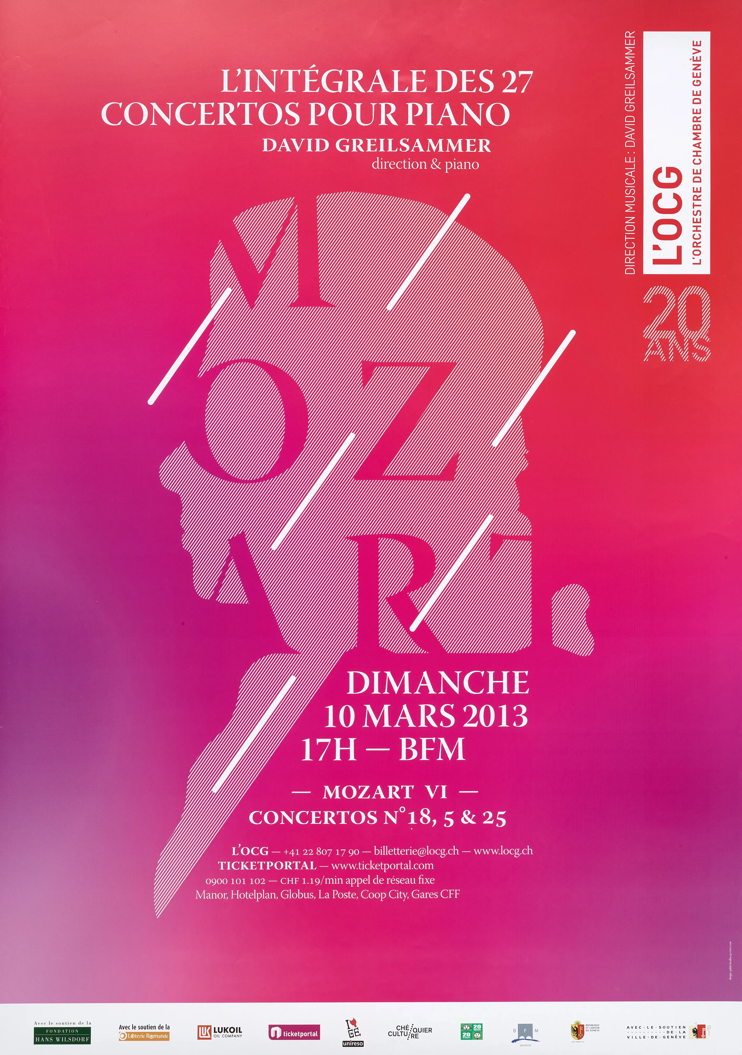 L’OCG, l’Orchestre de chambre de Genève