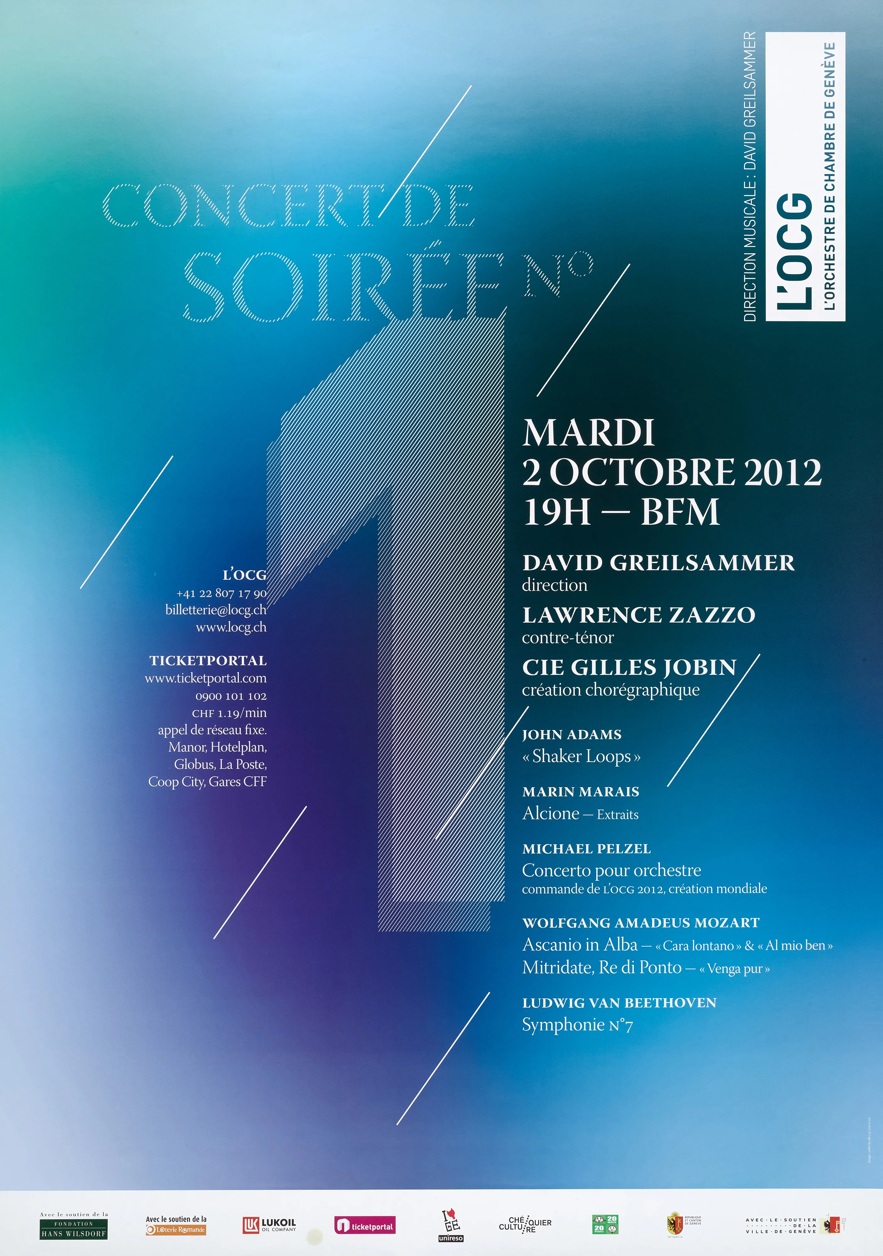 Concert de soirée No. 1, David Greilsammer direction