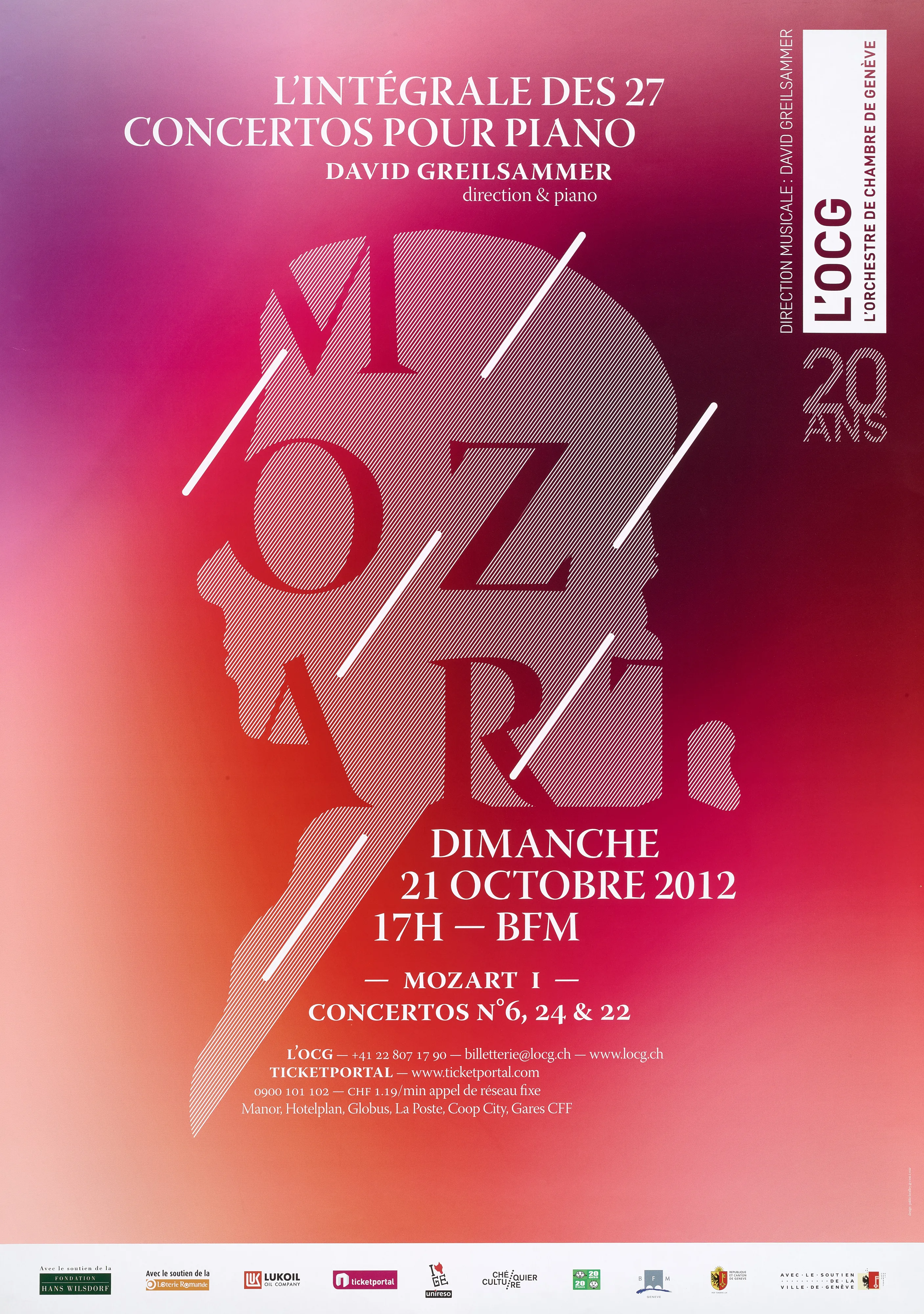 L’OCG, l’Orchestre de chambre de Genève
