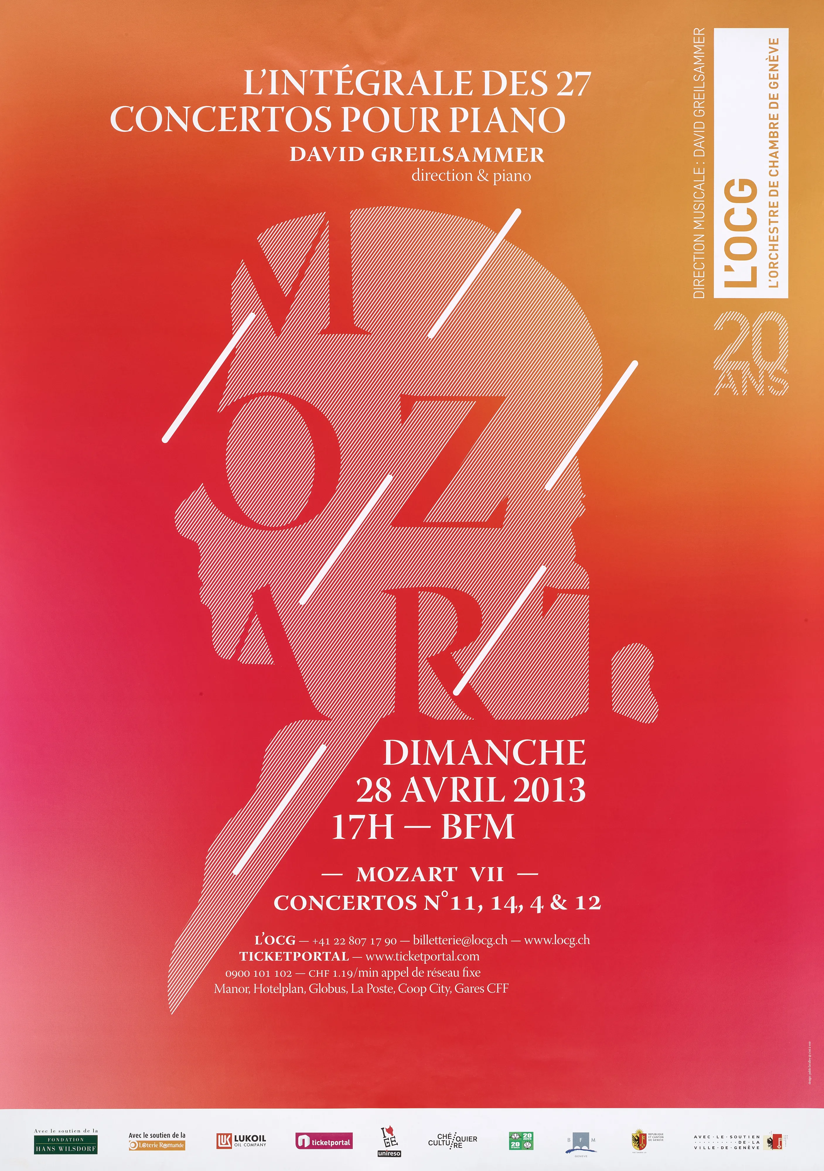 L’OCG, l’Orchestre de chambre de Genève