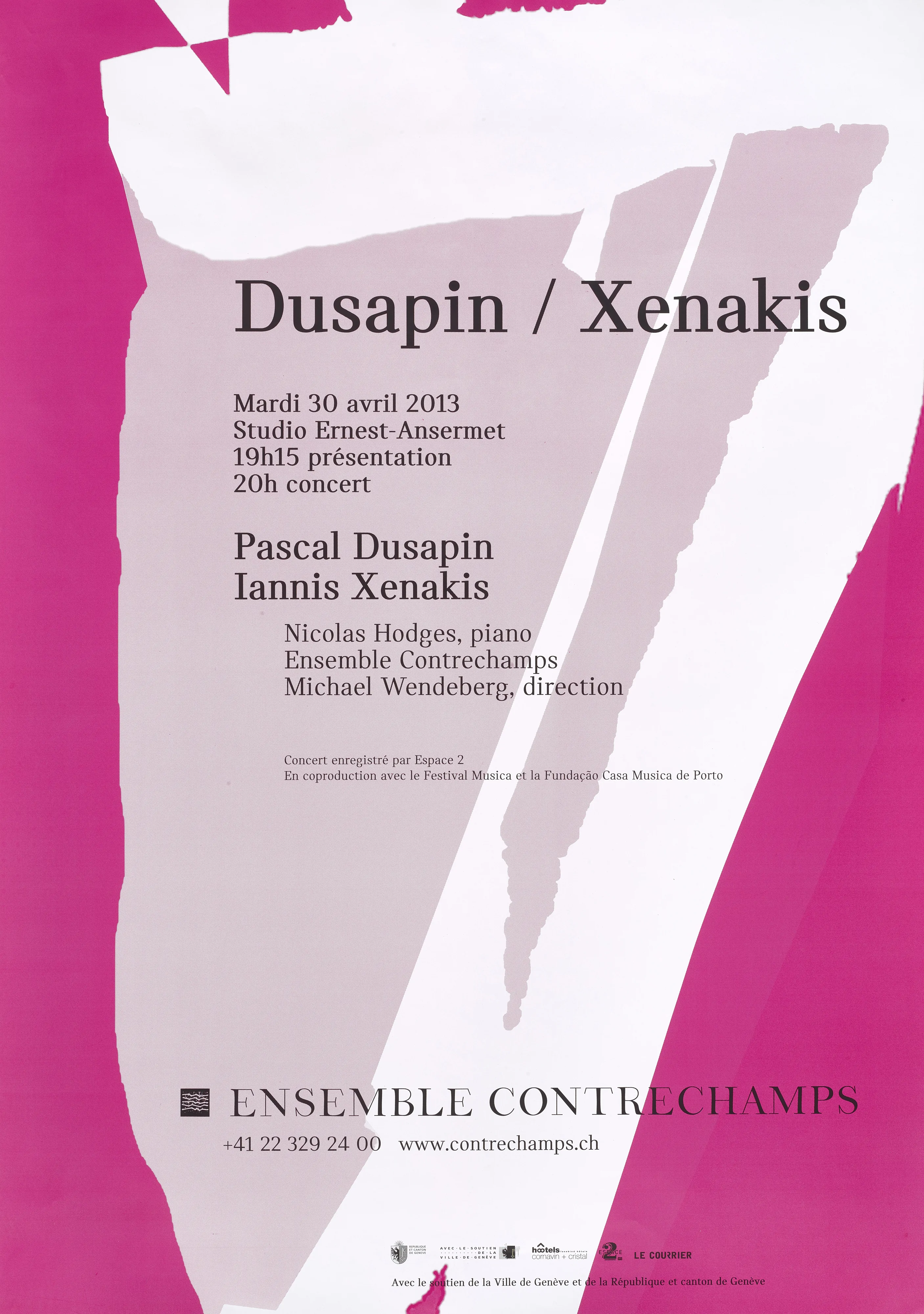 7, Dusapin / Xenakis