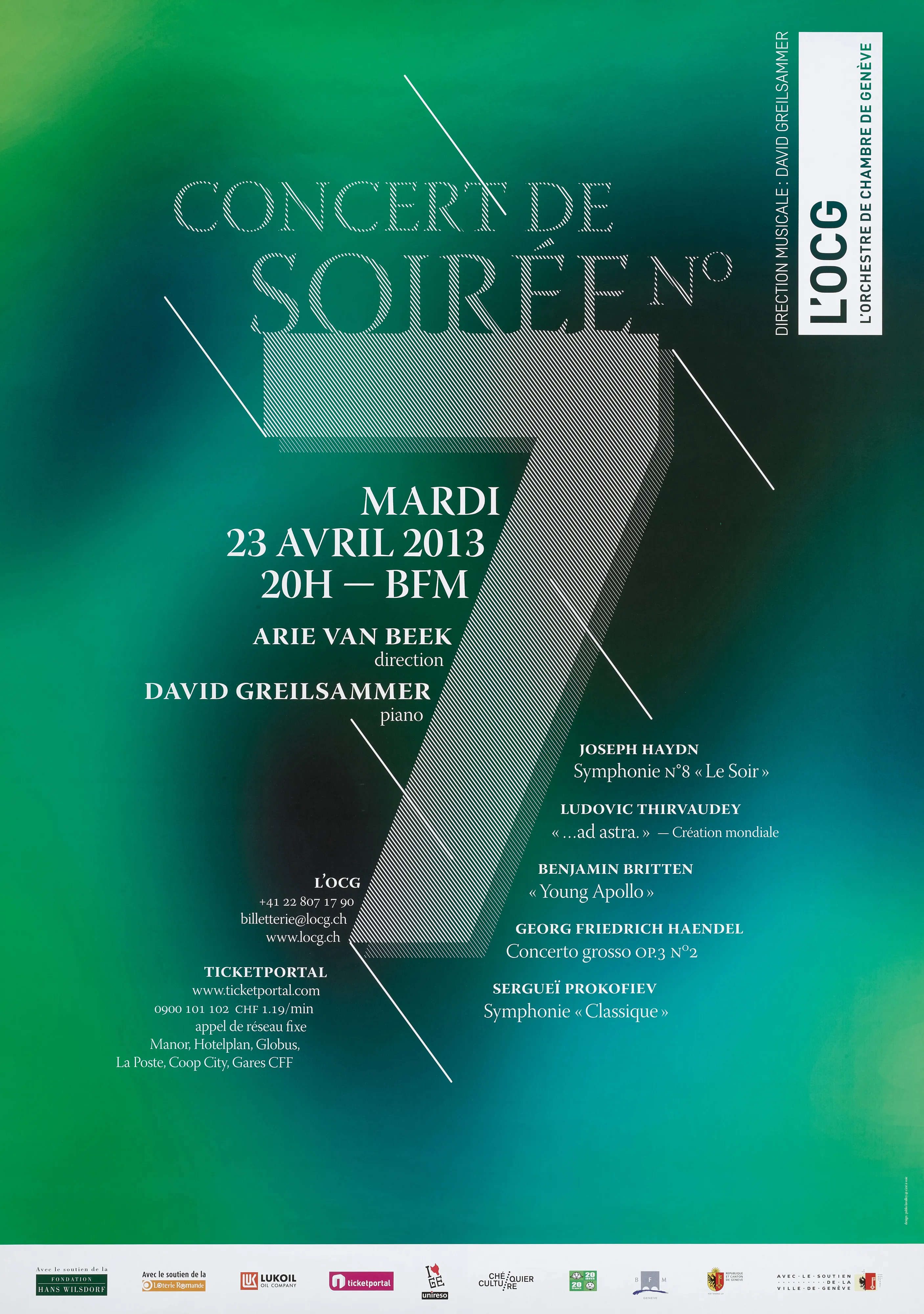 Concert de soirée No. 7, Arie van Beek direction