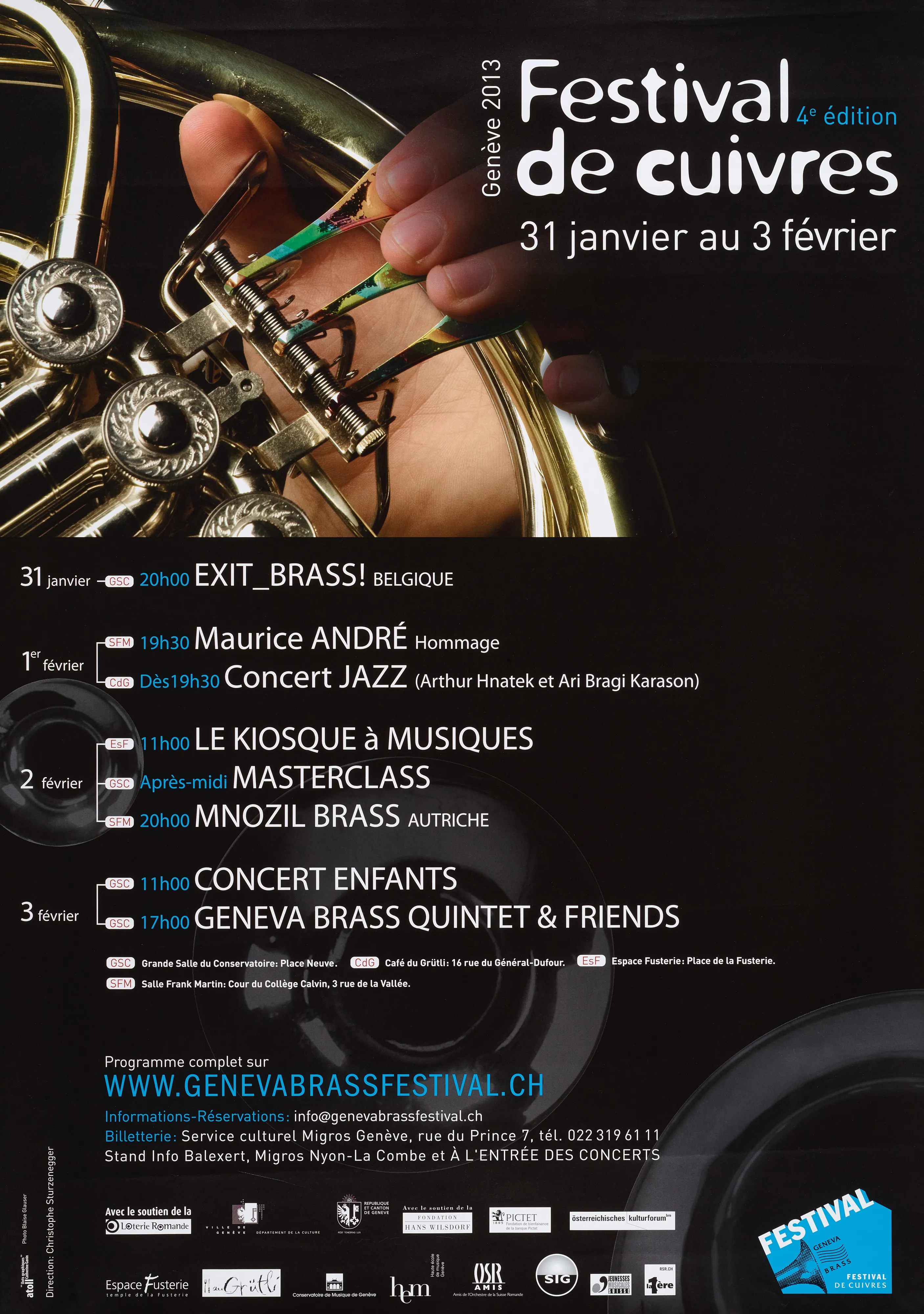 Festival de cuivres, 4e édition