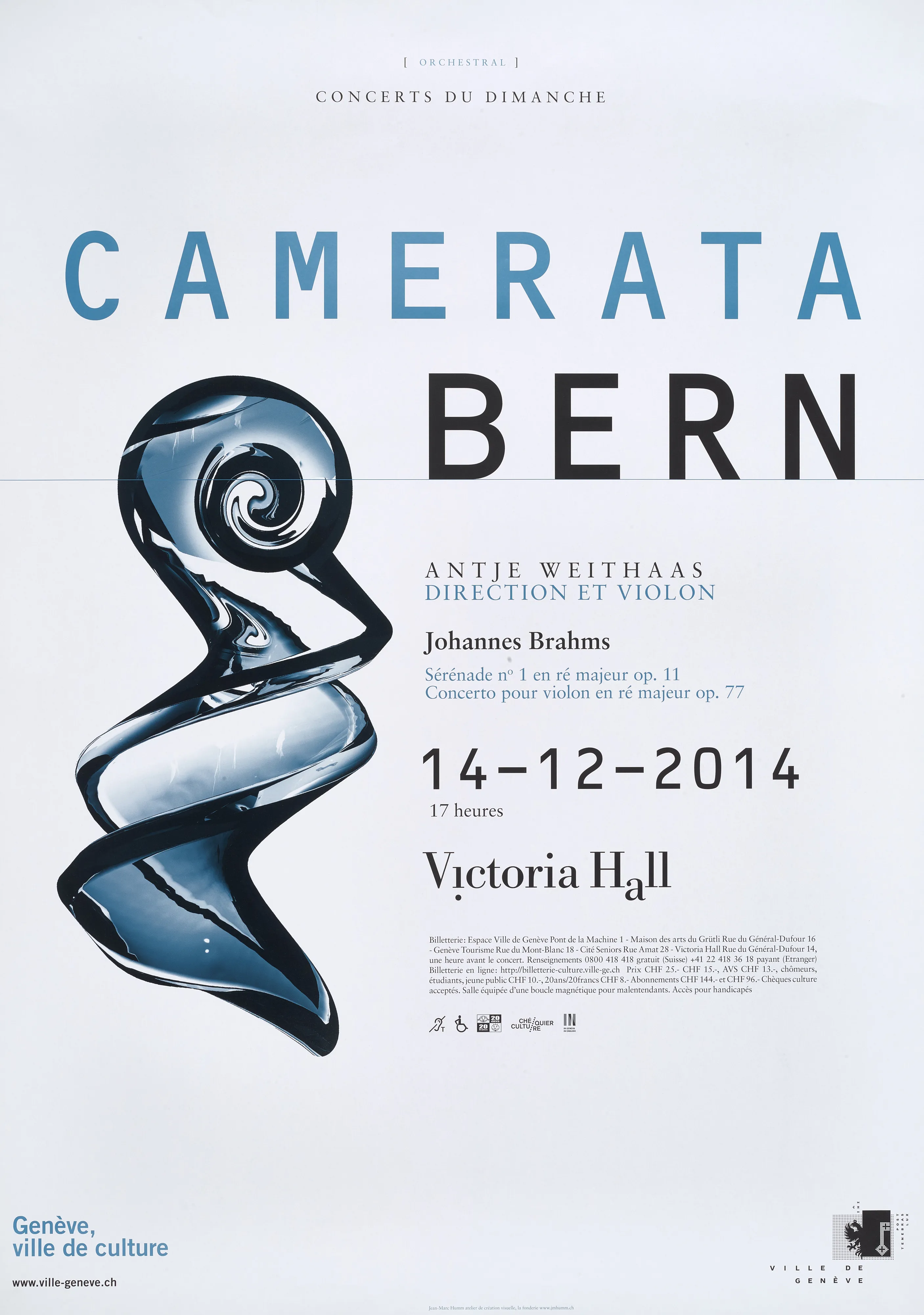 Camerata Bern, Antje Weithaas direction et violon