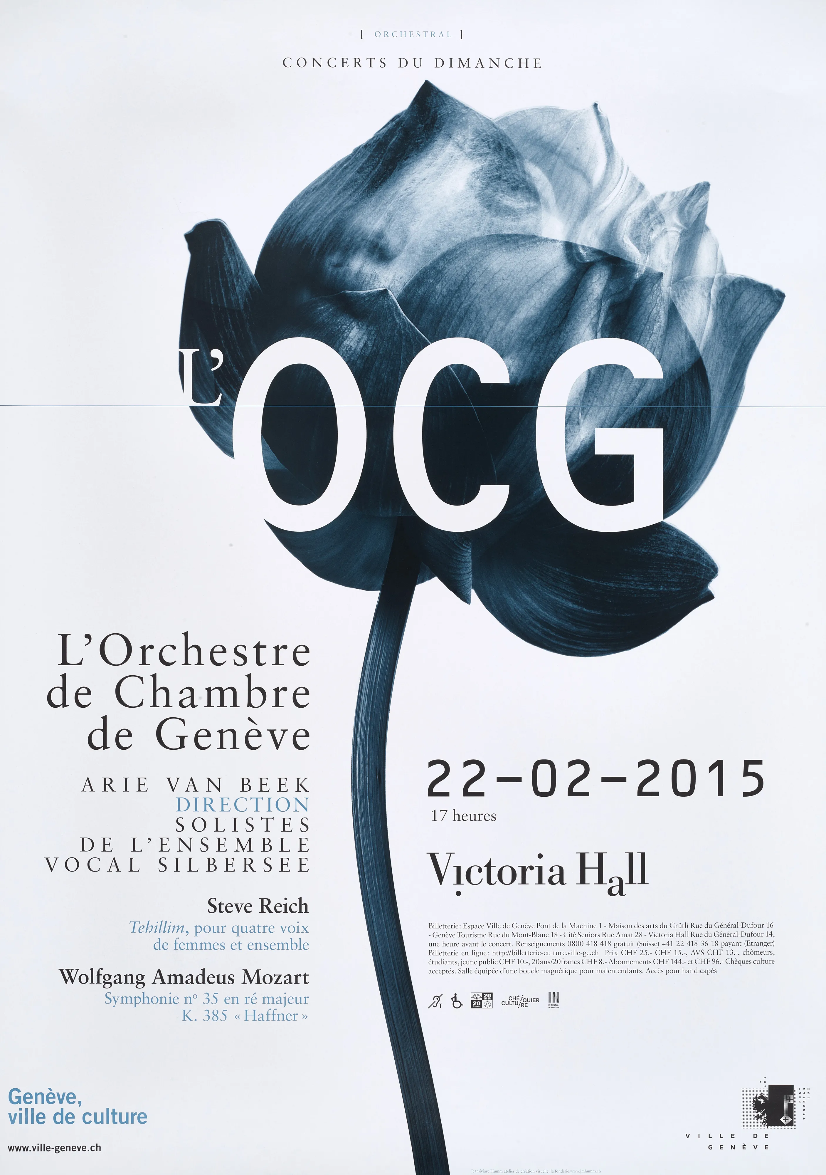 L’Orchestre de chambre de Genève, Arie van Beek direction