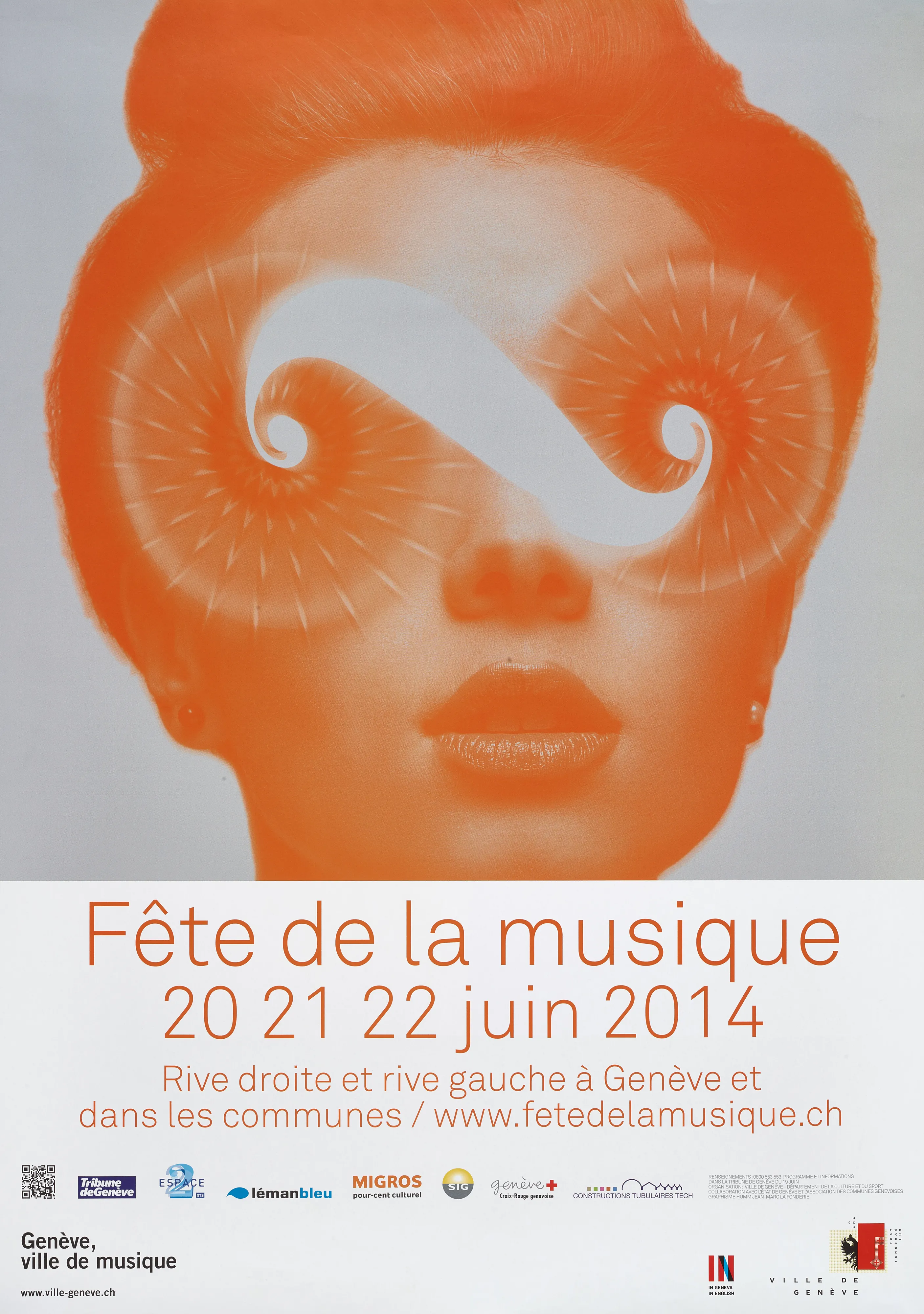 Fête de la musique 2014, Rive droite et rive gauche et dans les communes
