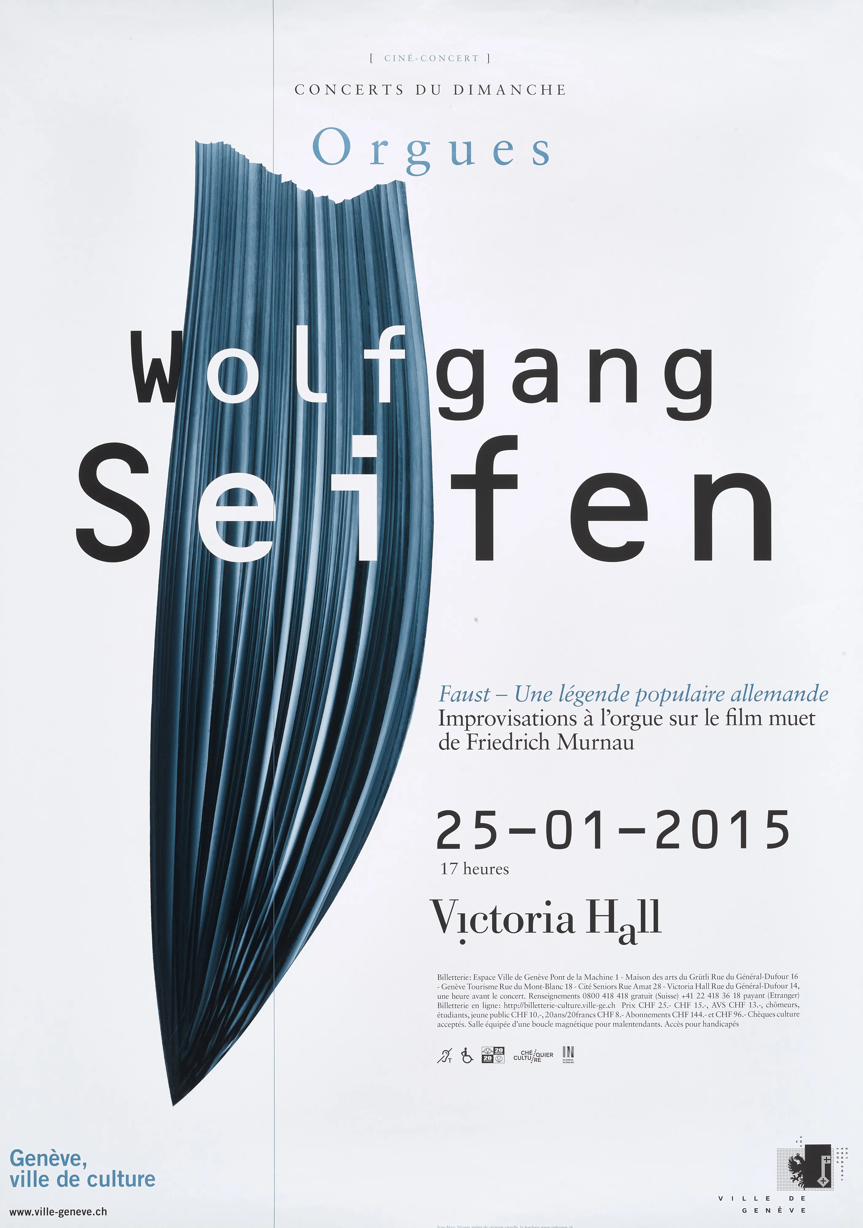Wolfgang Seifen, orgues