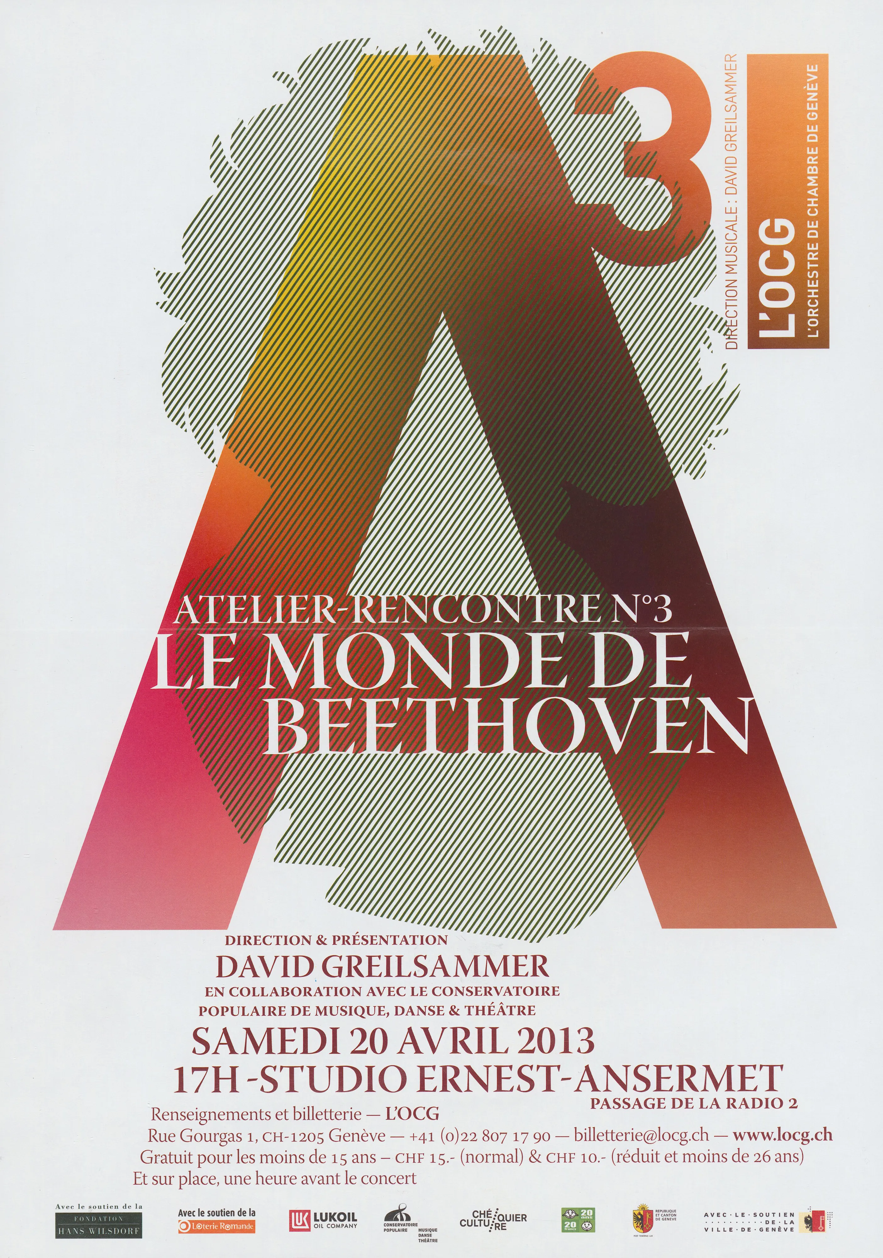 L’OCG, l’Orchestre de chambre de Genève