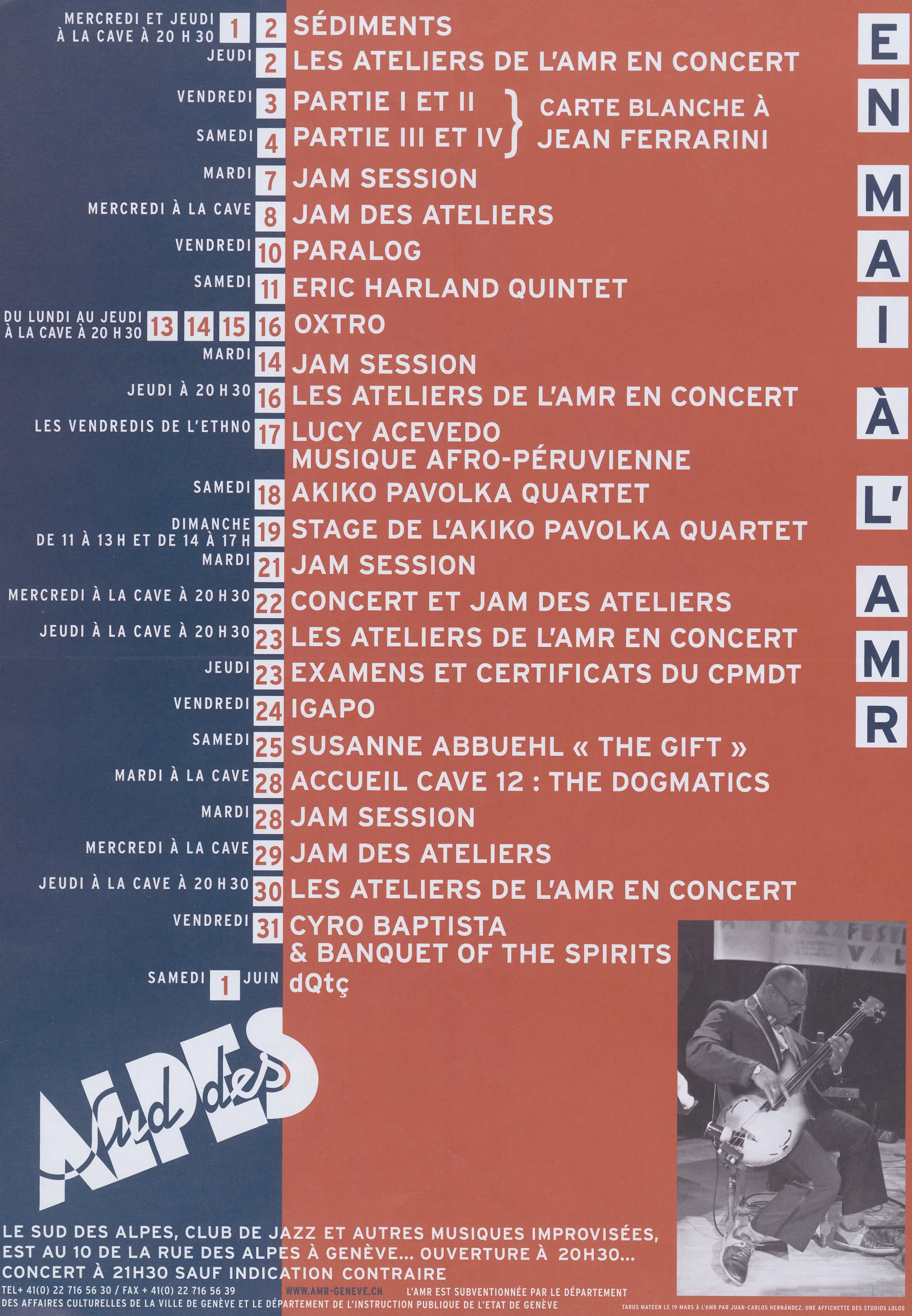 AMR Sud des Alpes, club de jazz et autres musiques improvisées