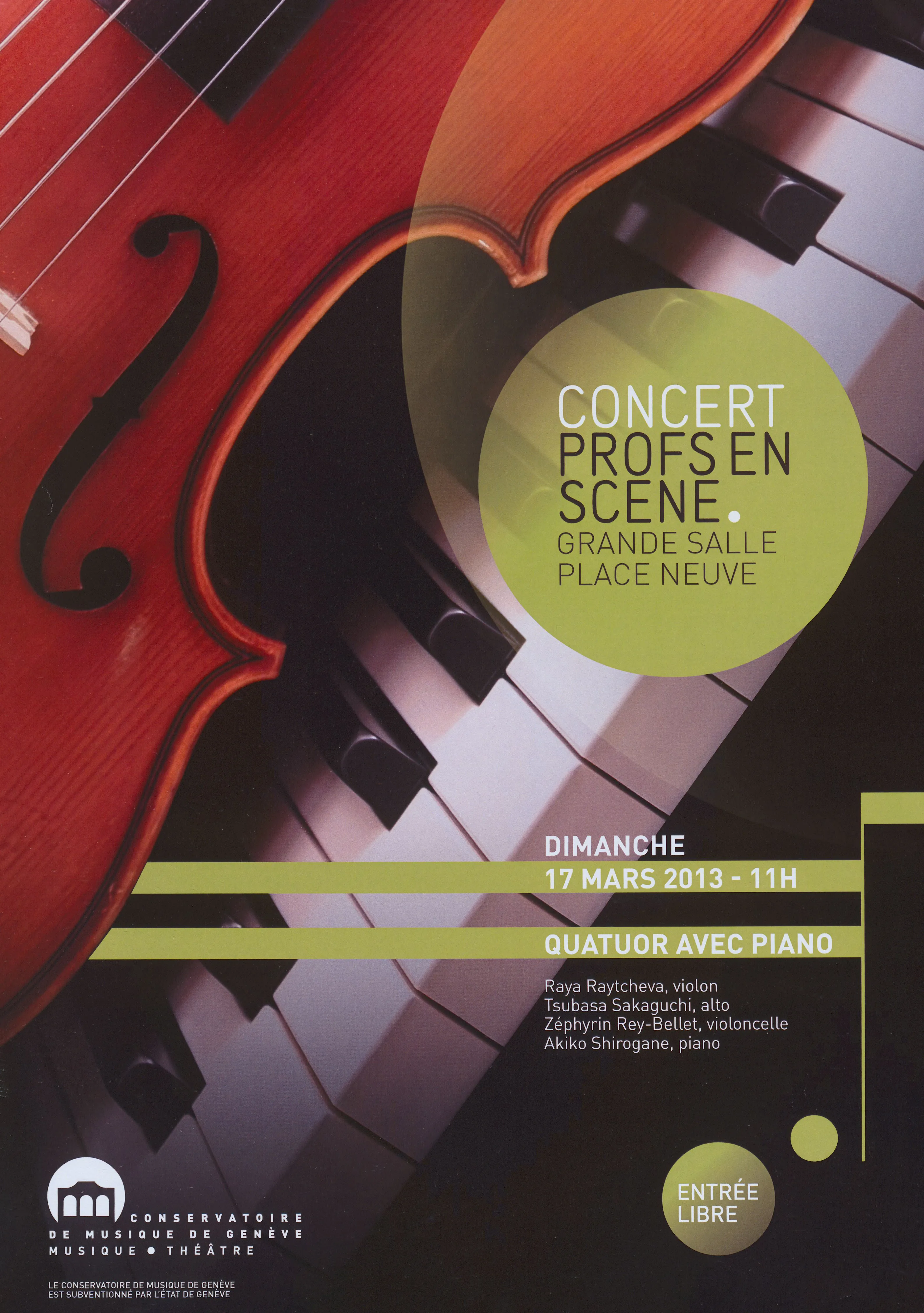 Profs en scène, Raya Raytcheva violon