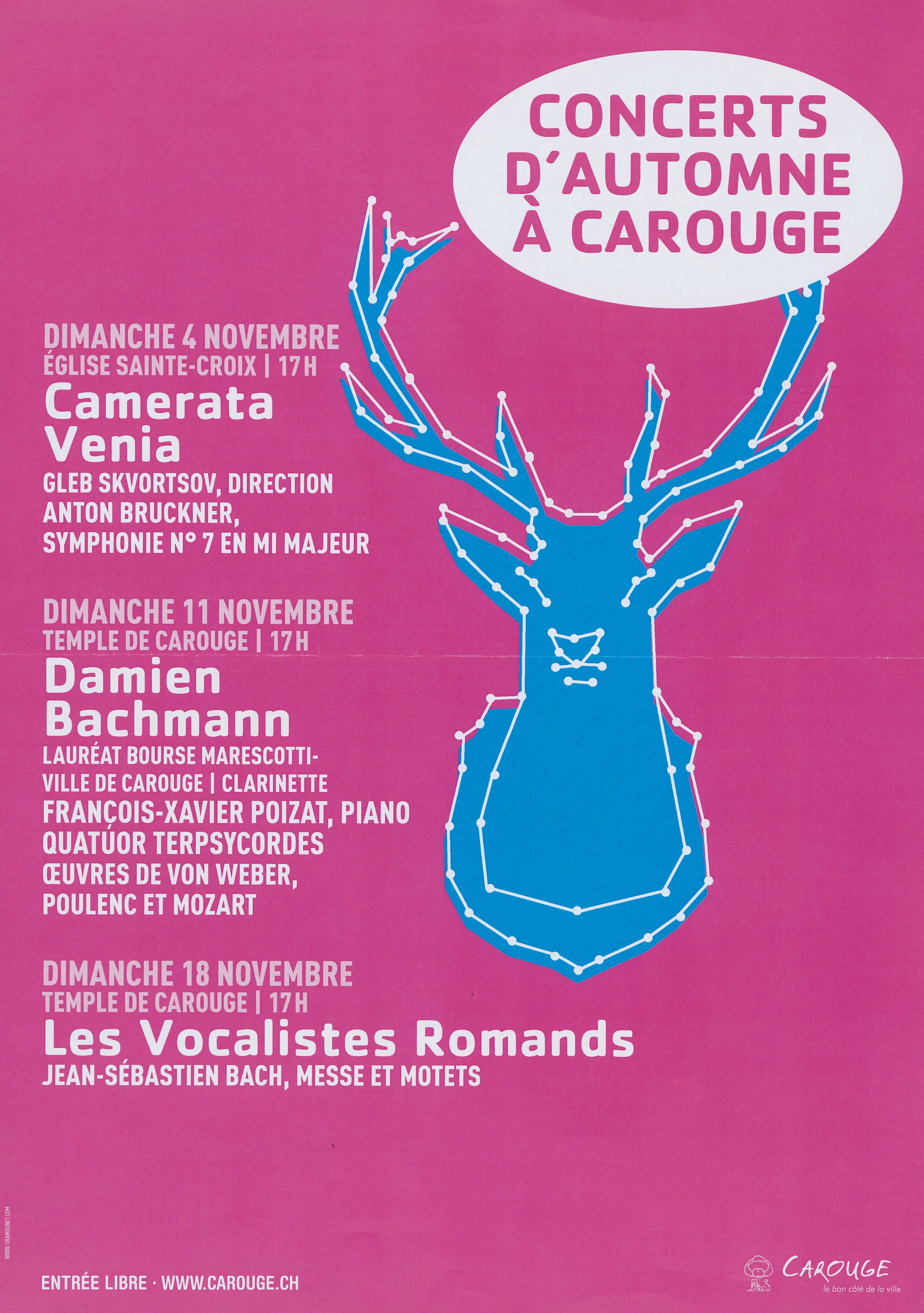 Concerts d’automne à Carouge, Camerata Venia