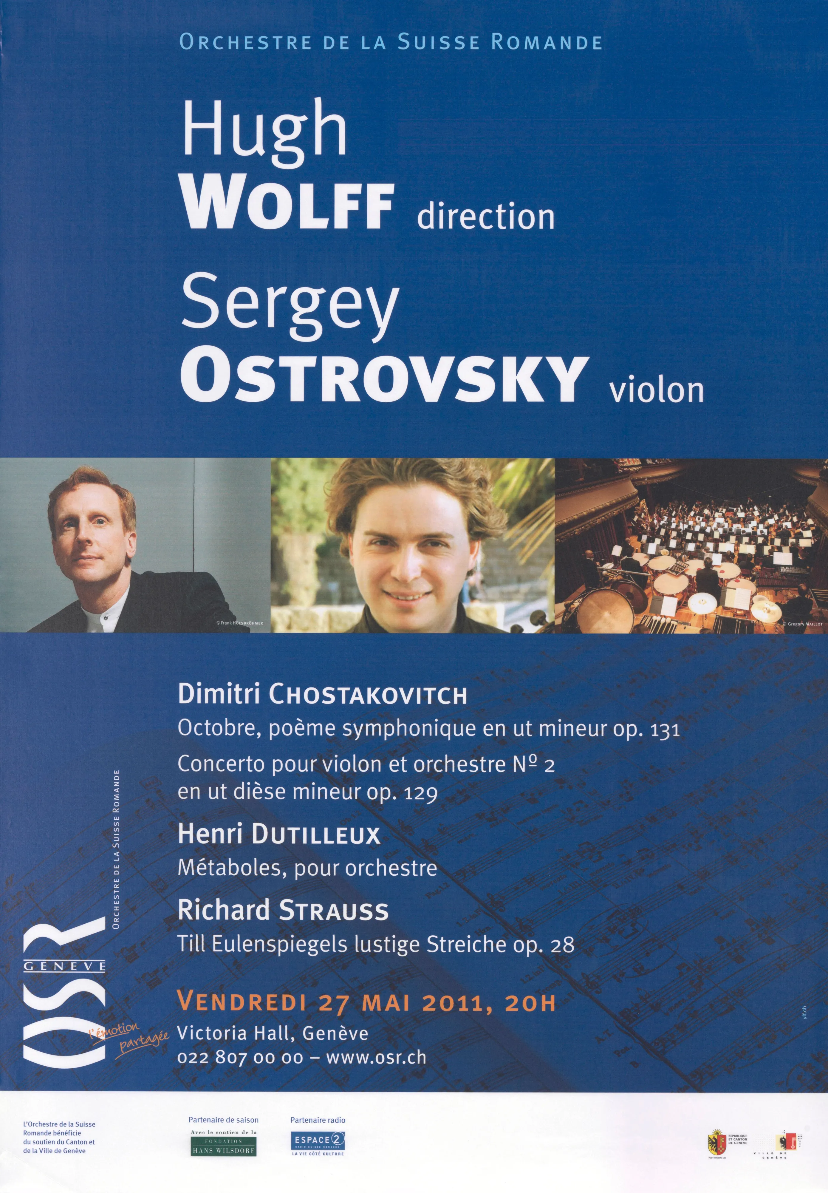 OSR. Hugh Wolff. Sergey Ostrovsky