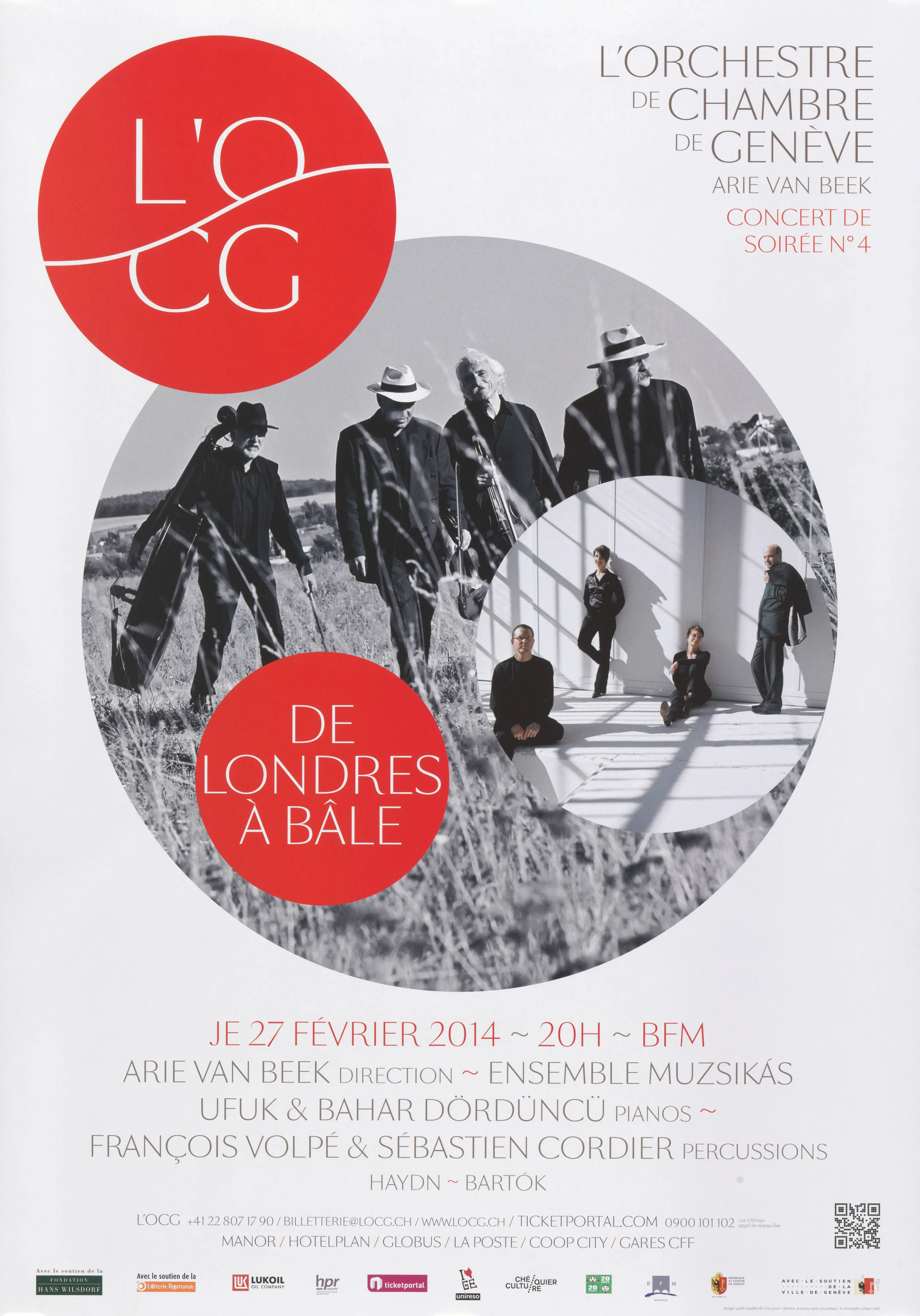 De Londres à Bâle, Concert de soirée No. 4