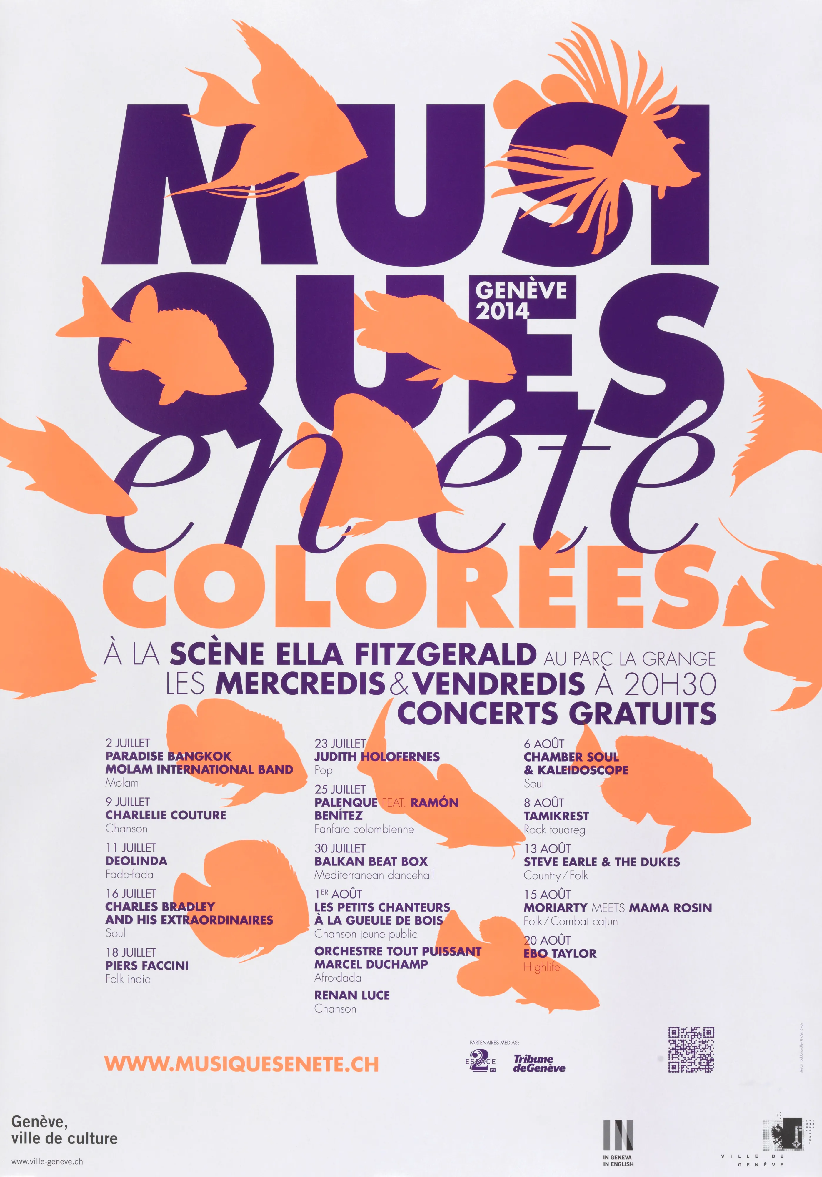 Musiques en été, Colorées