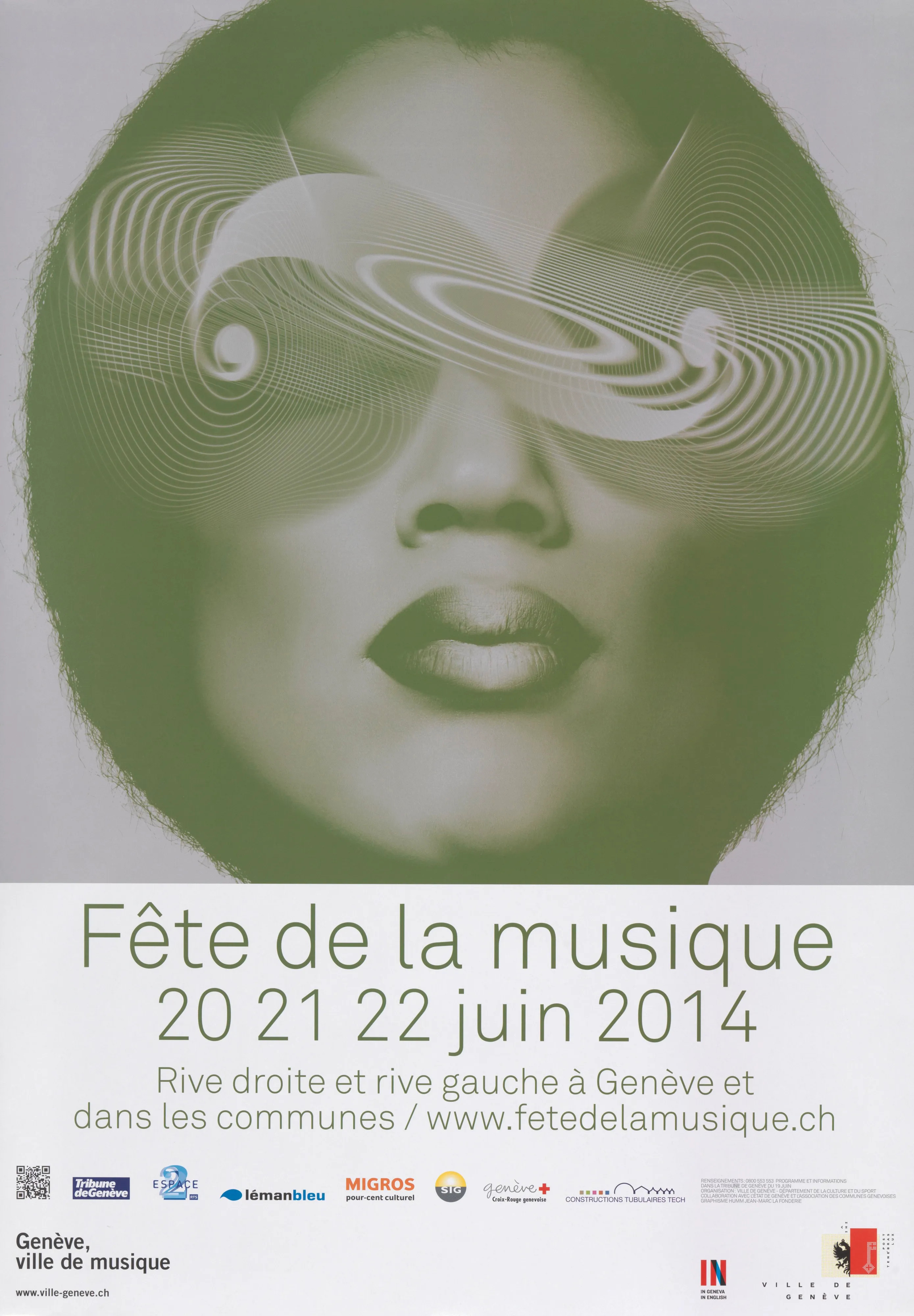 Fête de la musique 2014, Rive droite et rive gauche et dans les communes