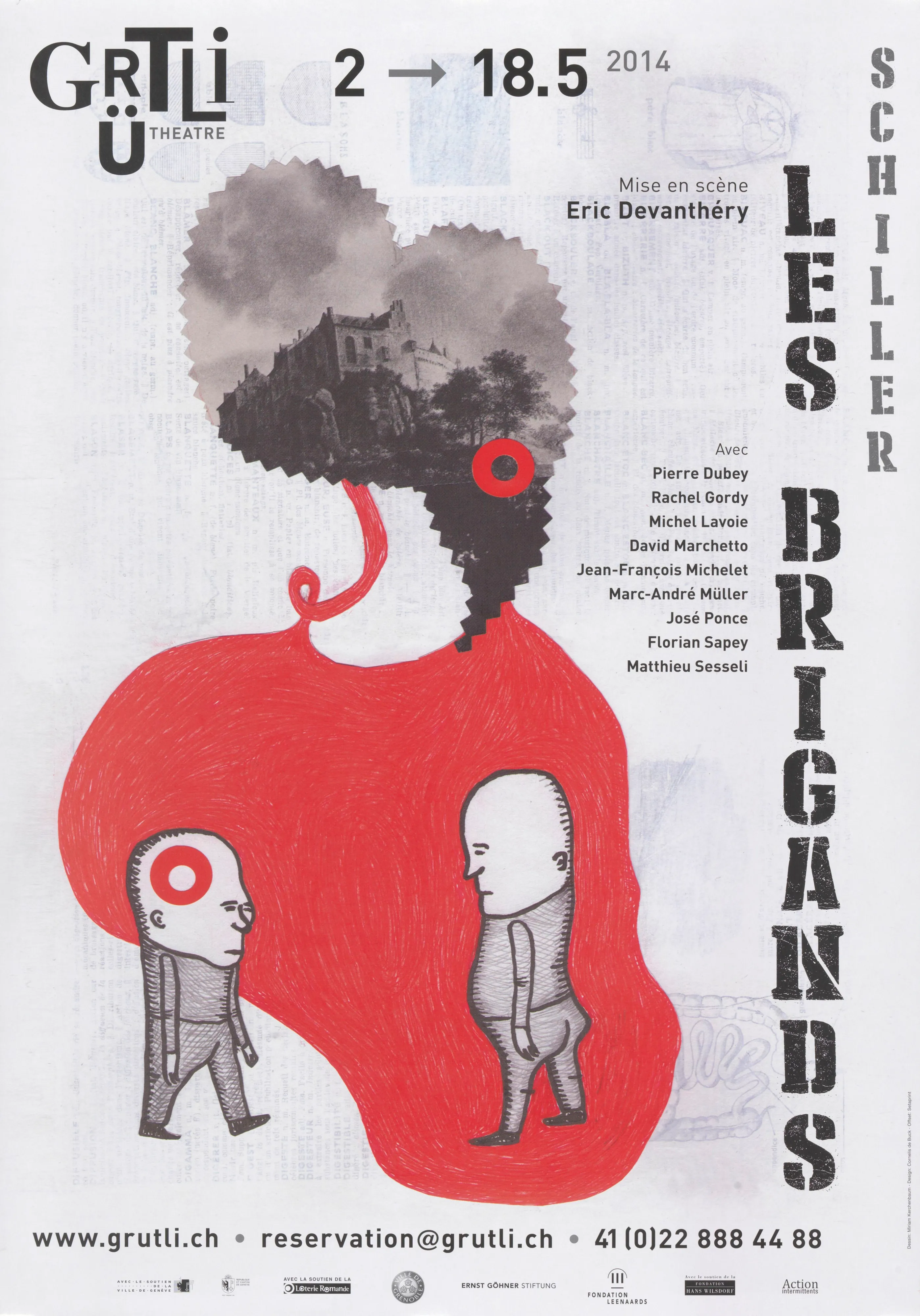 Les Brigands, Schiller