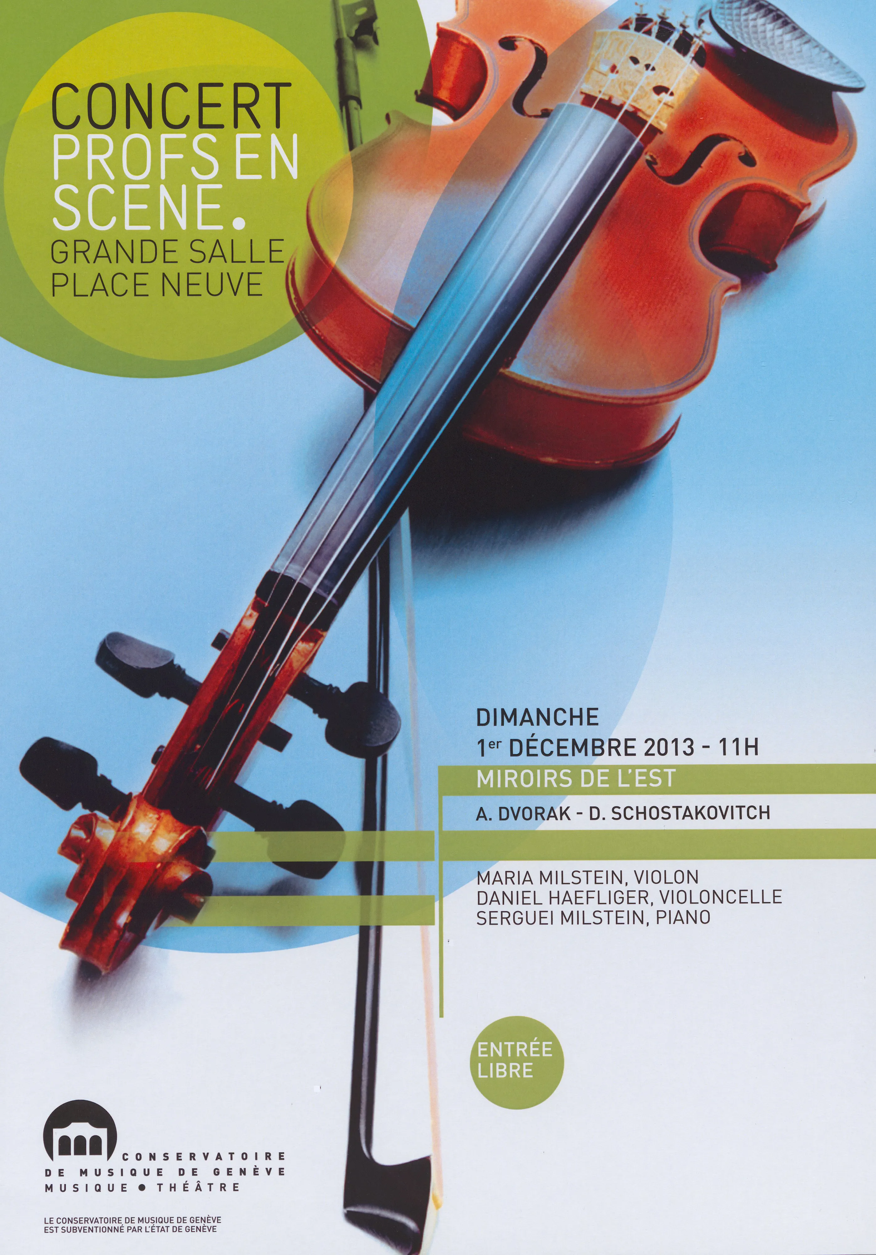 Profs en scène, Maria Milstein violon