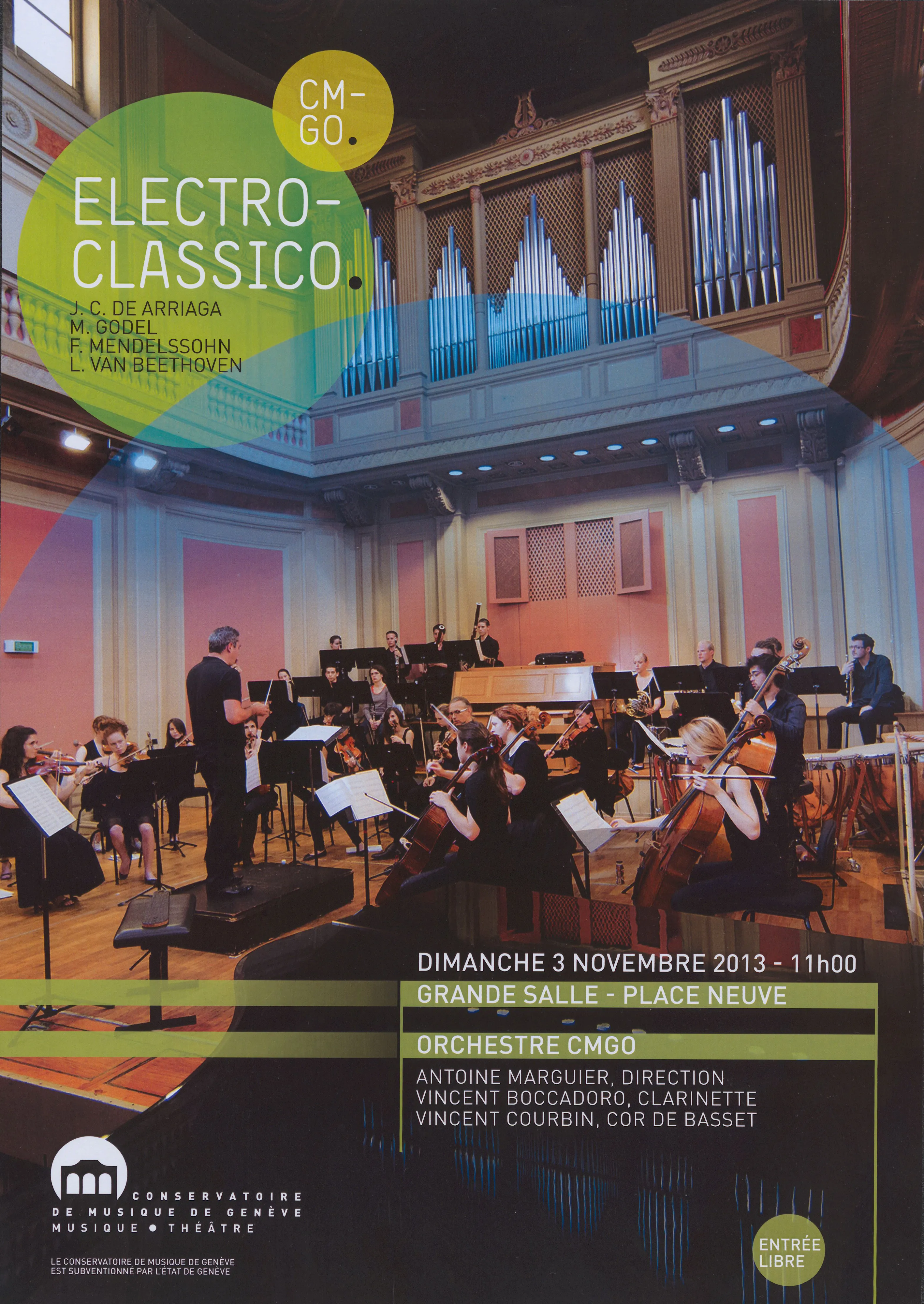 Electro-classico, J.C. de Arriaga