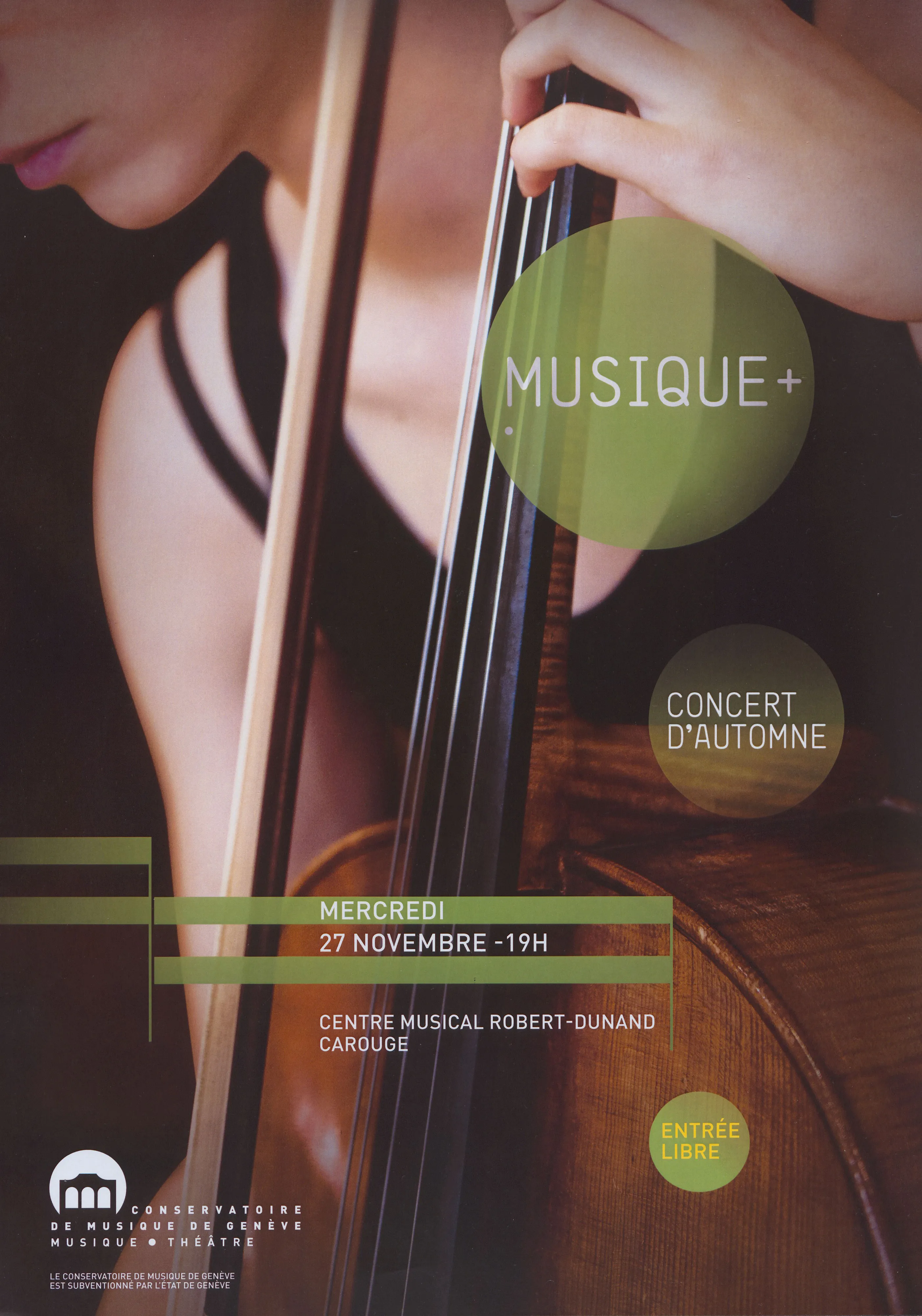 Musique +, concert d’automne