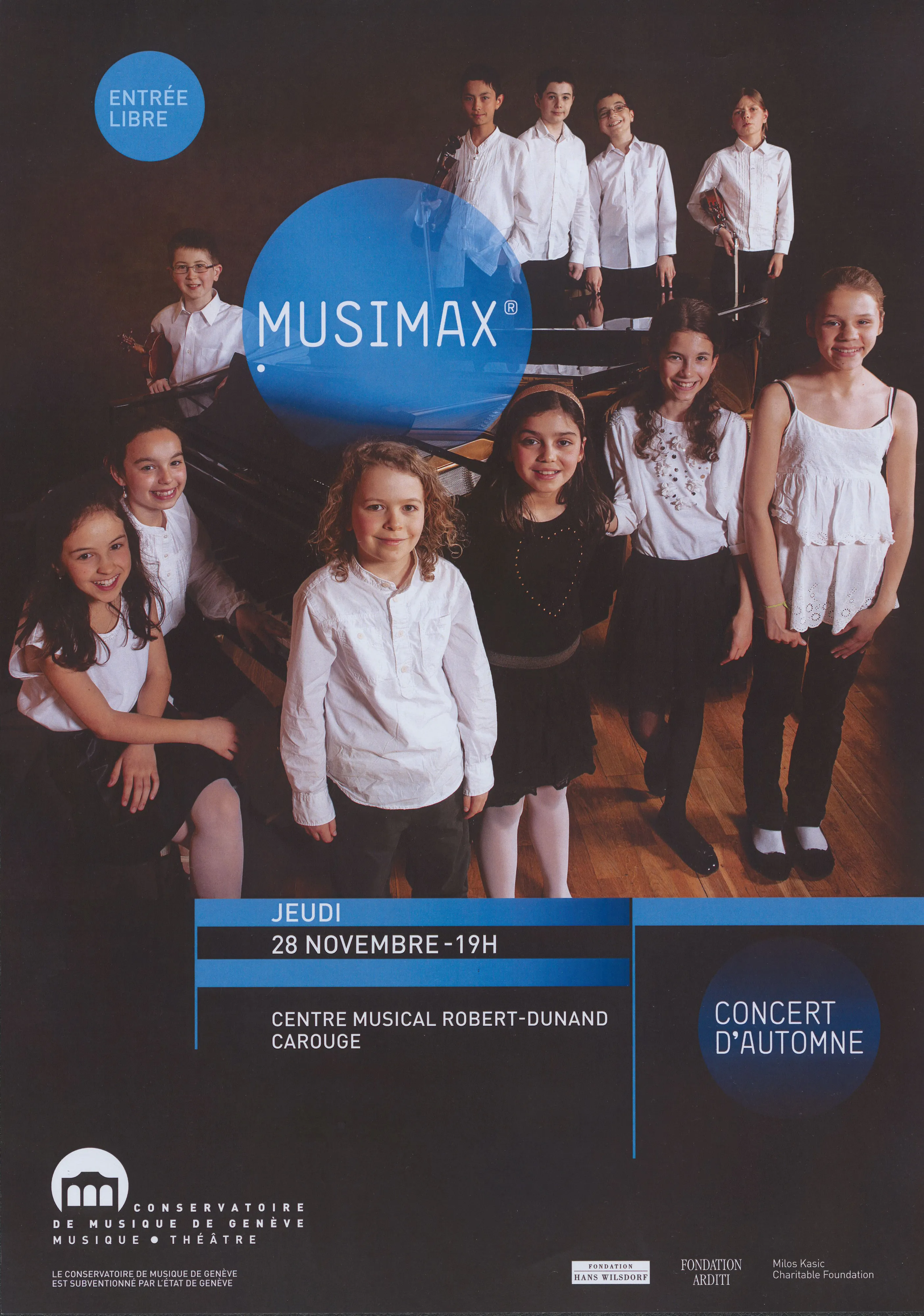 Musimax, concert d’automne