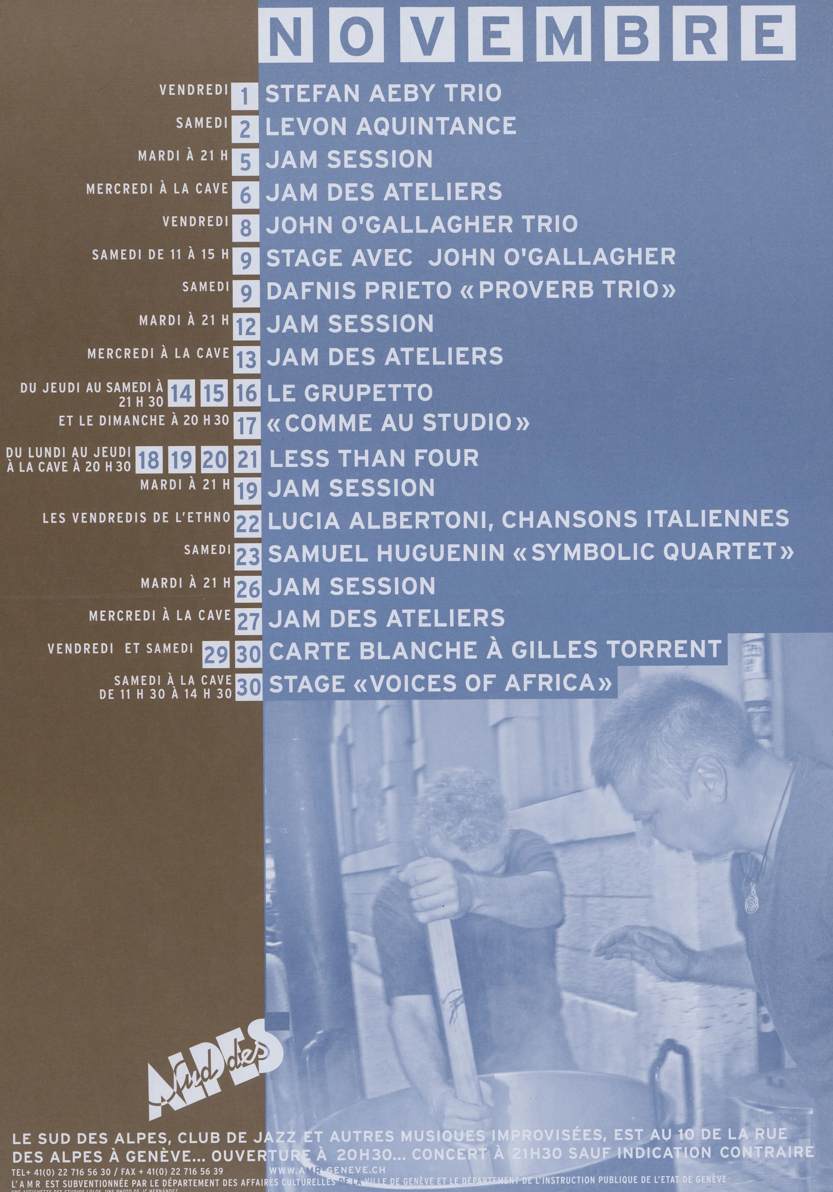 AMR Sud des Alpes, club de jazz et autres musiques improvisées