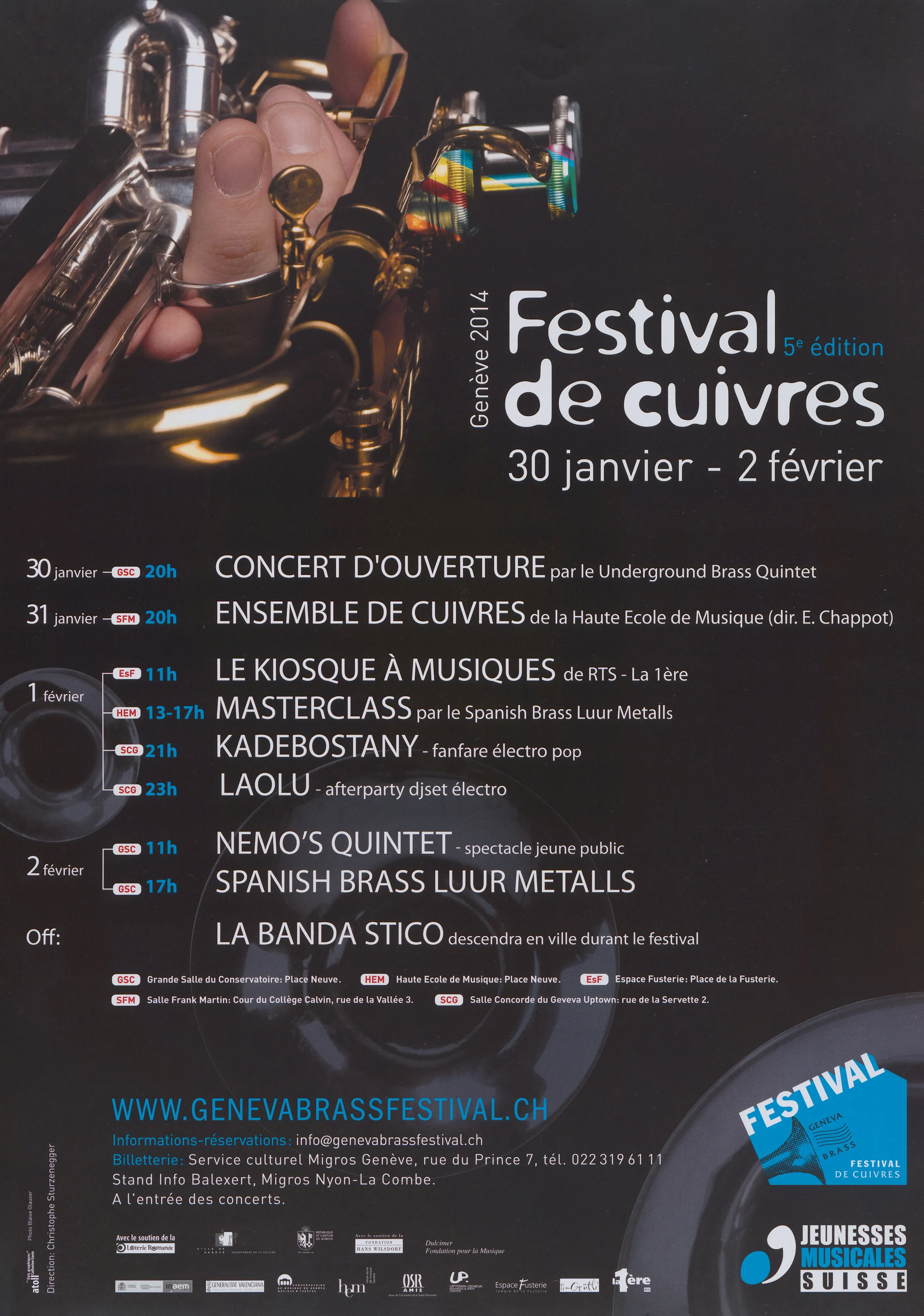 Festival de cuivres, 5e édition