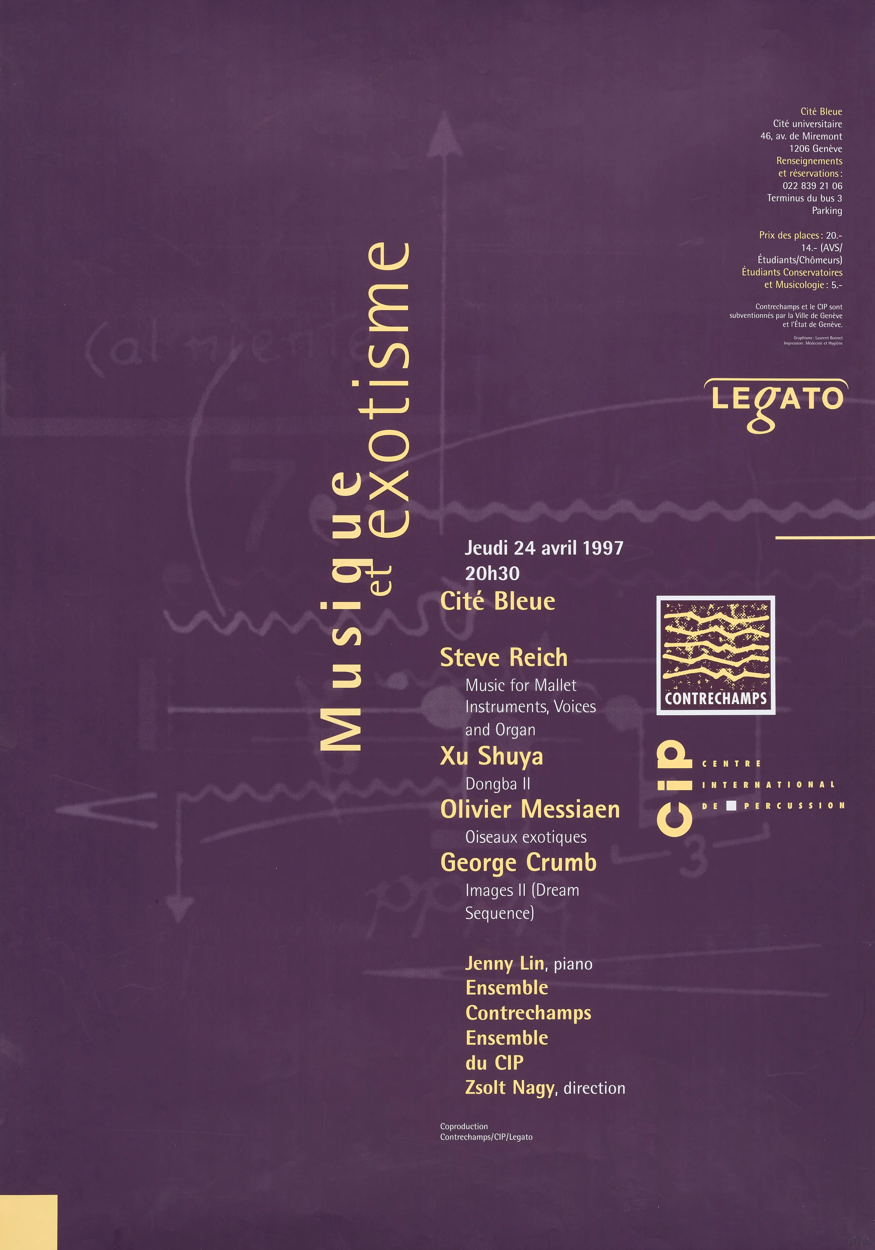 Musique et exotisme, Ensemble Contrechamps