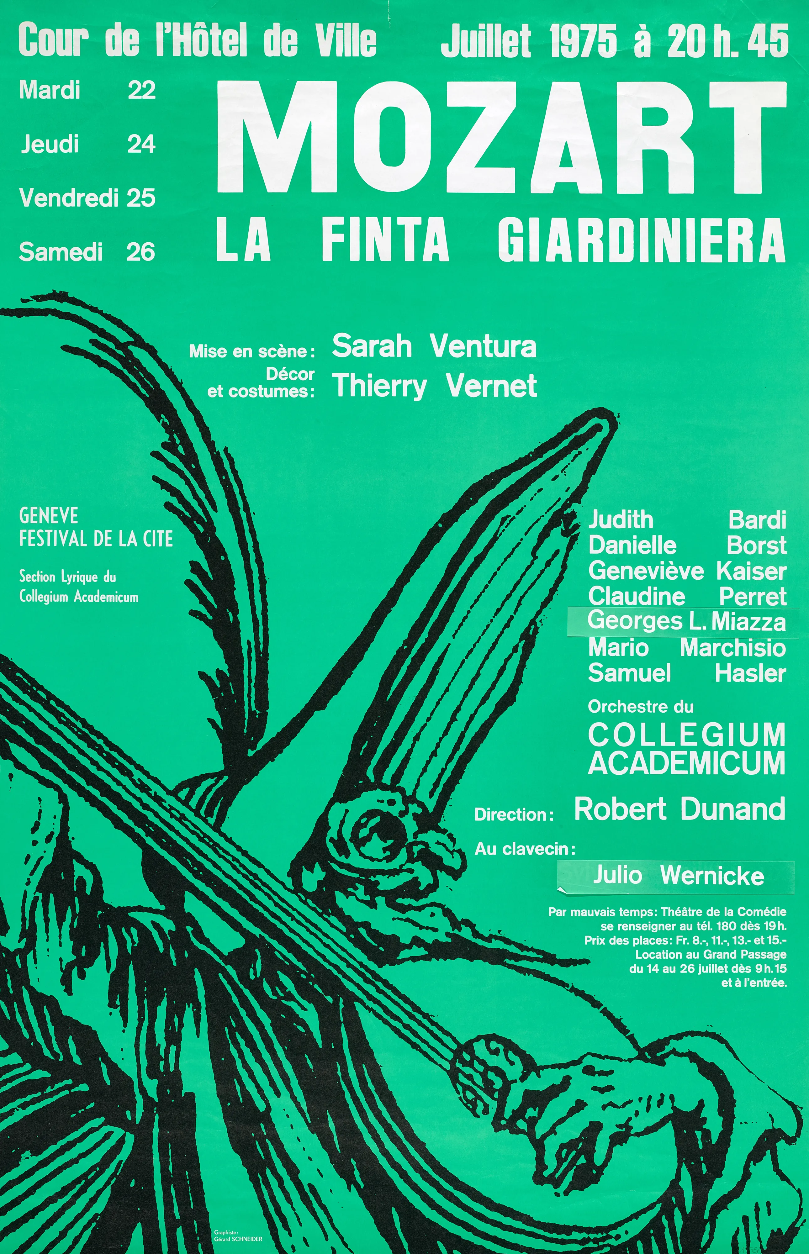 Mozart, La finta giardiniera